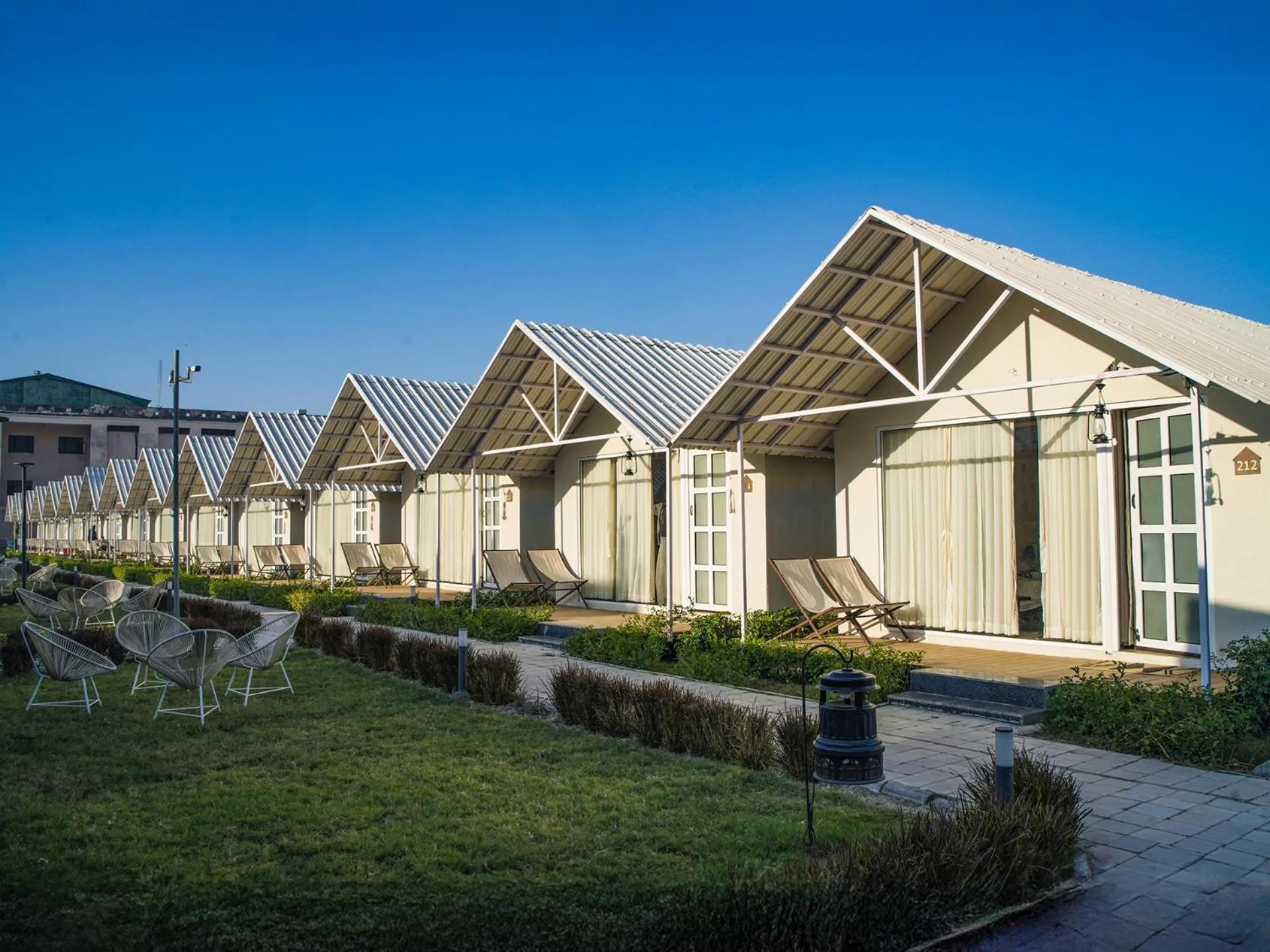 Property building in Praveg Tent City Saryu Ayodhya