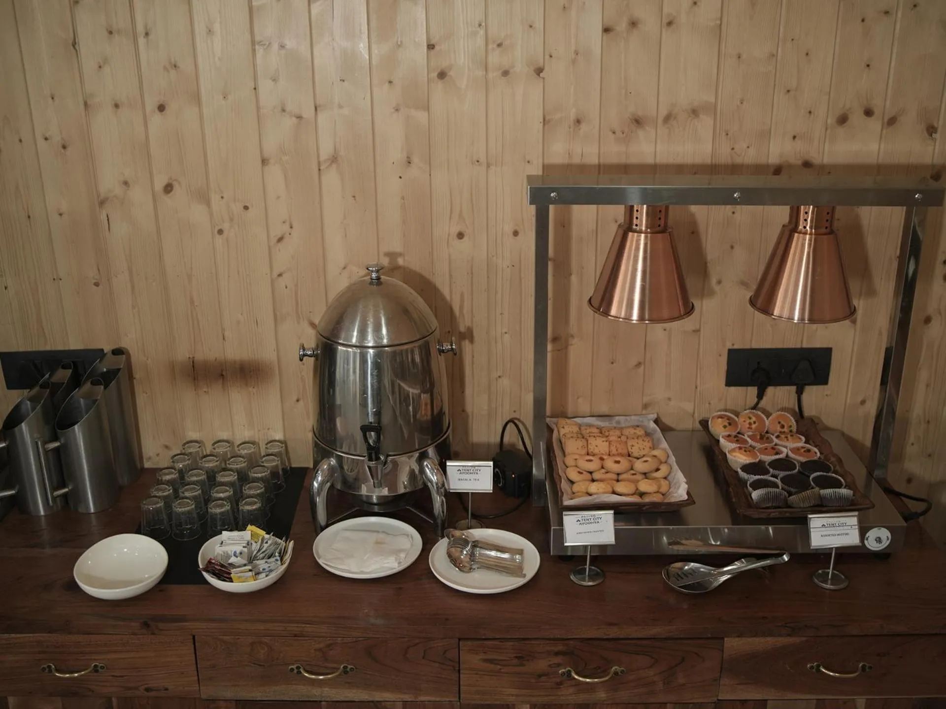 Food in Praveg Tent City Saryu Ayodhya