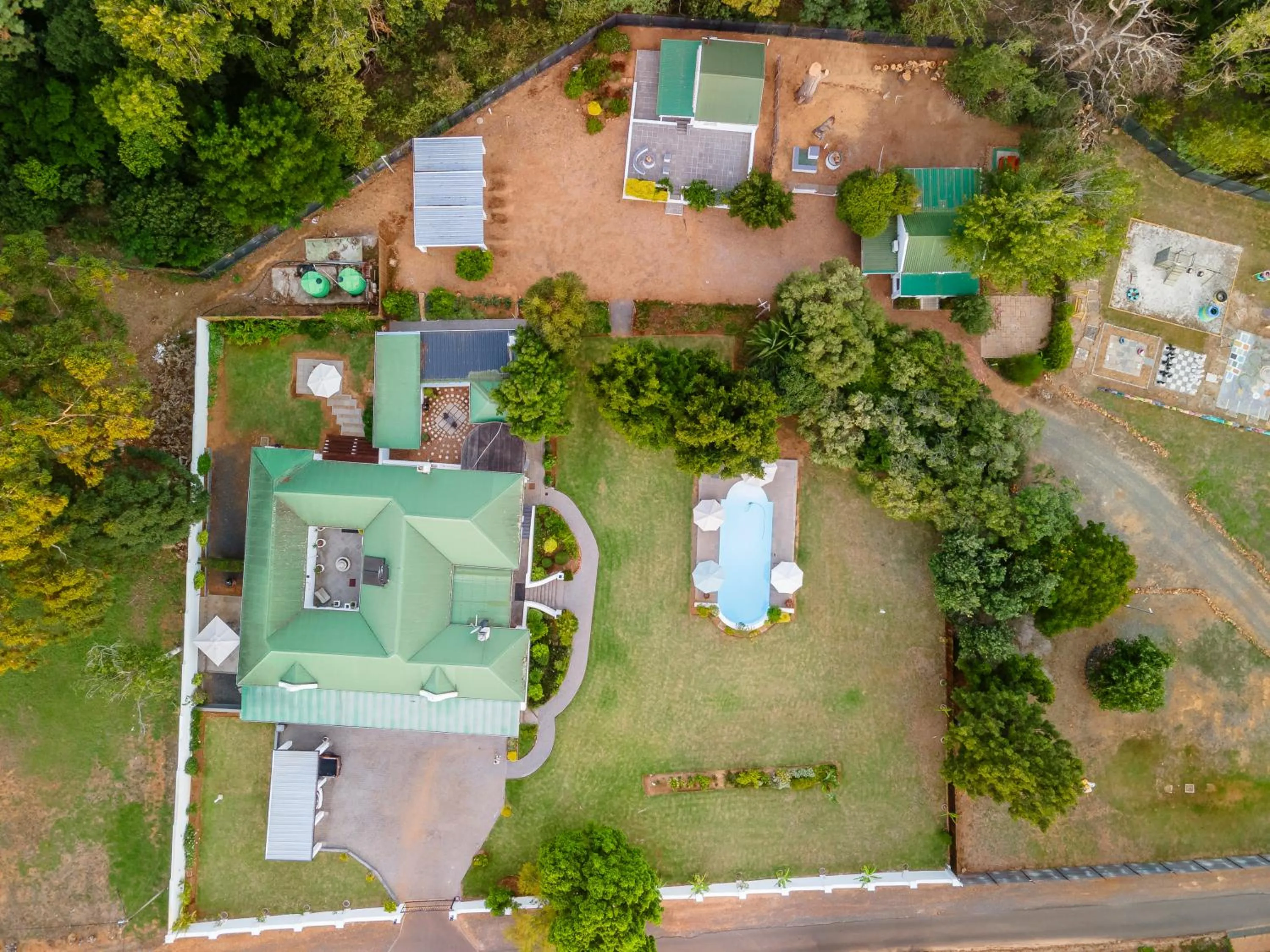 Bird's eye view in La Felicita Boutique Self Catering Villas