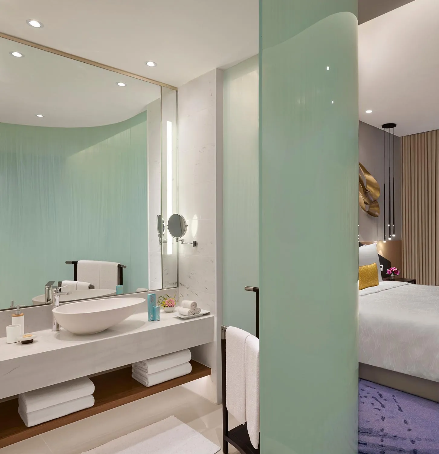 Bathroom, Bed in Cinnamon Life at City of Dreams