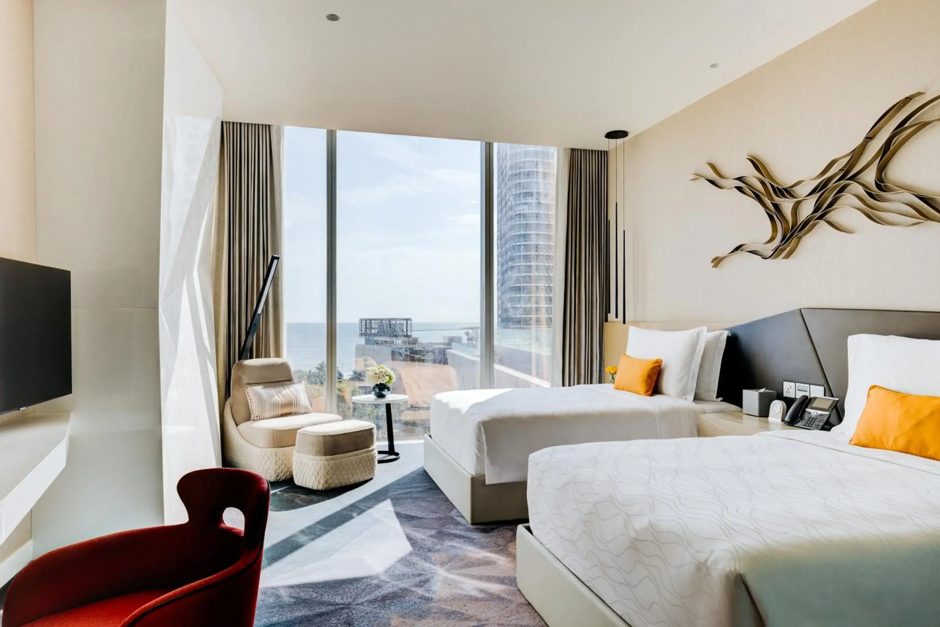 Bed in Cinnamon Life at City of Dreams Bed in Cinnamon Life at City of Dreams