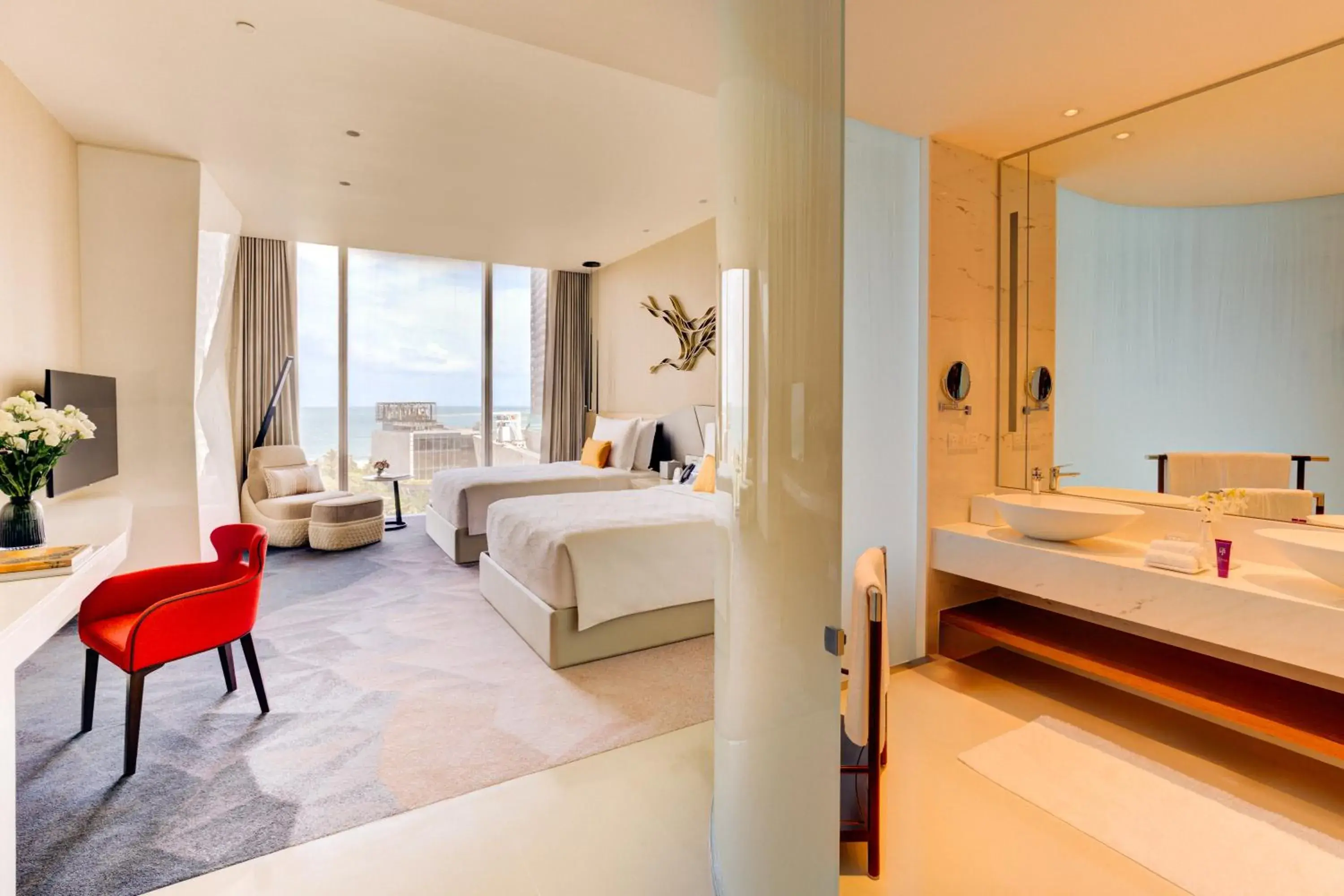 Bathroom, Bed in Cinnamon Life at City of Dreams Bathroom, Bed in Cinnamon Life at City of Dreams