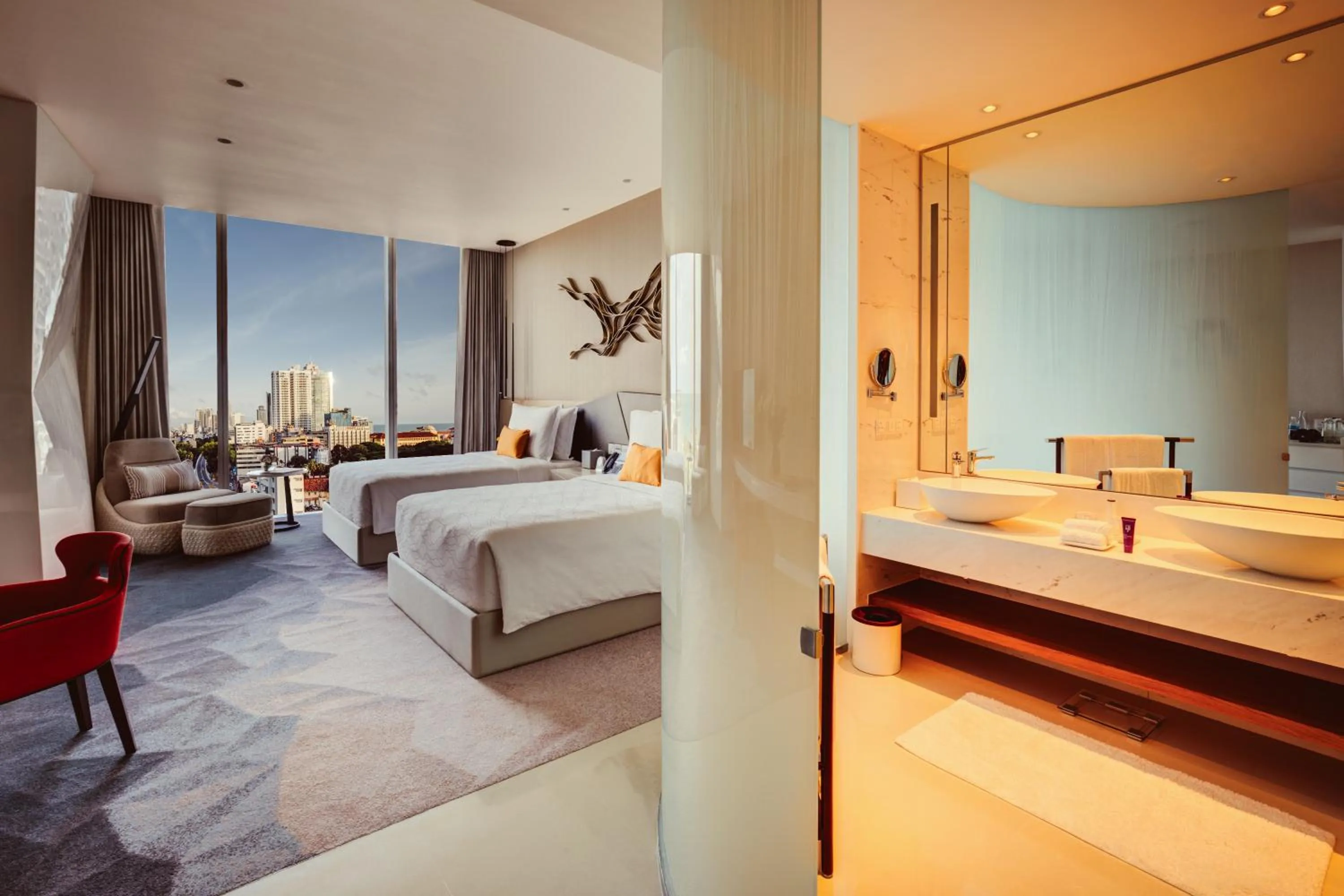 Bedroom, Bed in Cinnamon Life at City of Dreams