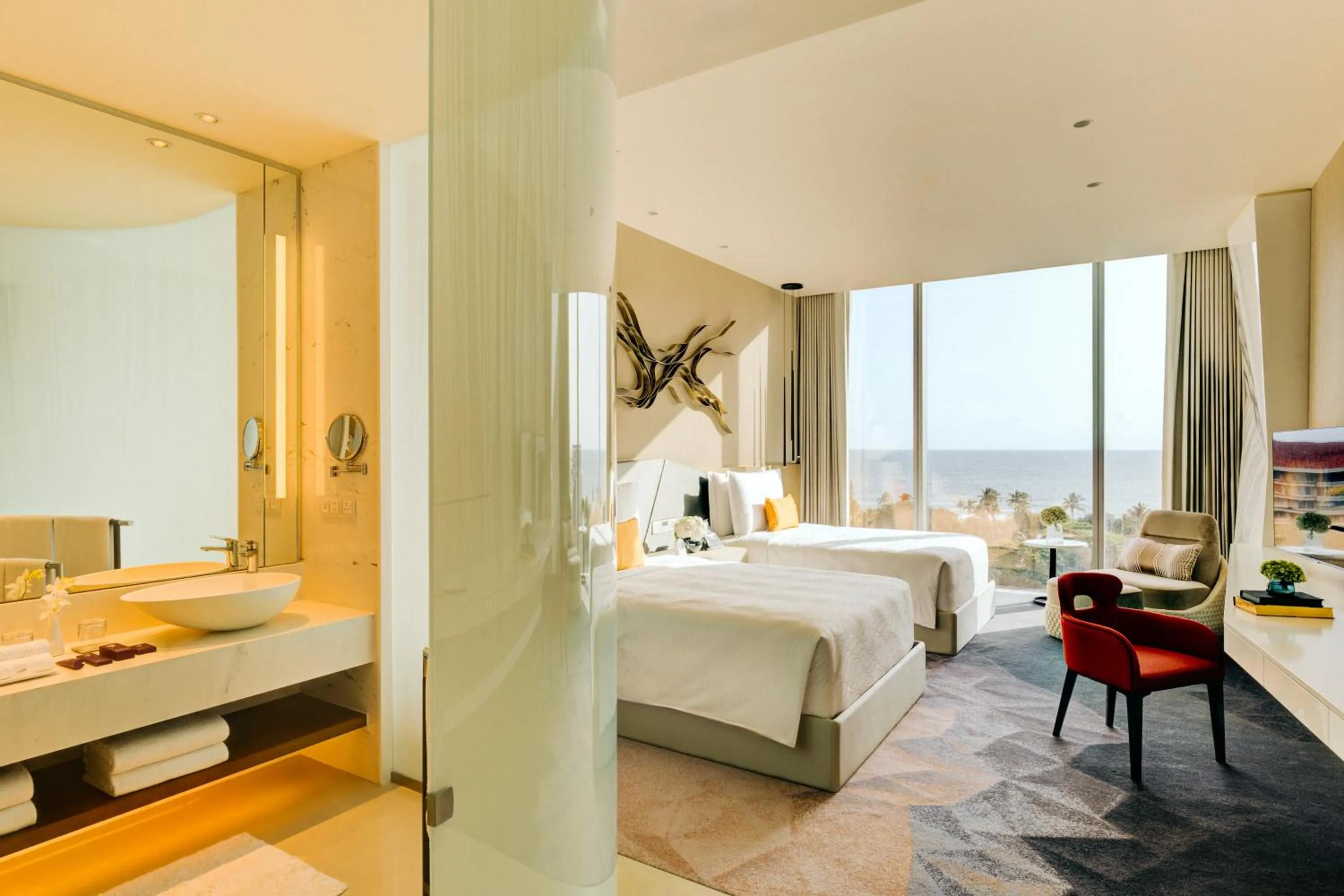 Bed in Cinnamon Life at City of Dreams