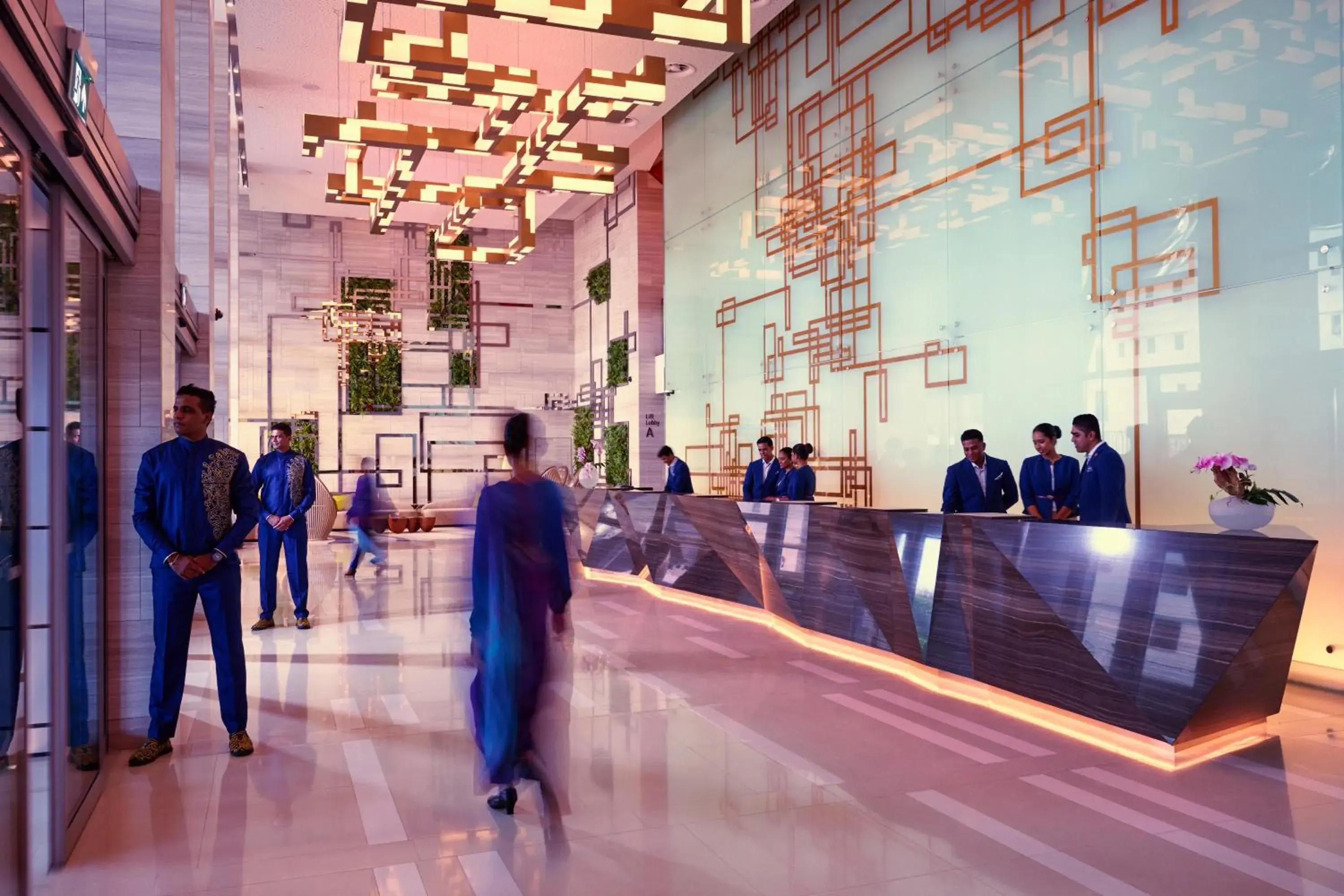 Lobby or reception in Cinnamon Life at City of Dreams Lobby or reception in Cinnamon Life at City of Dreams