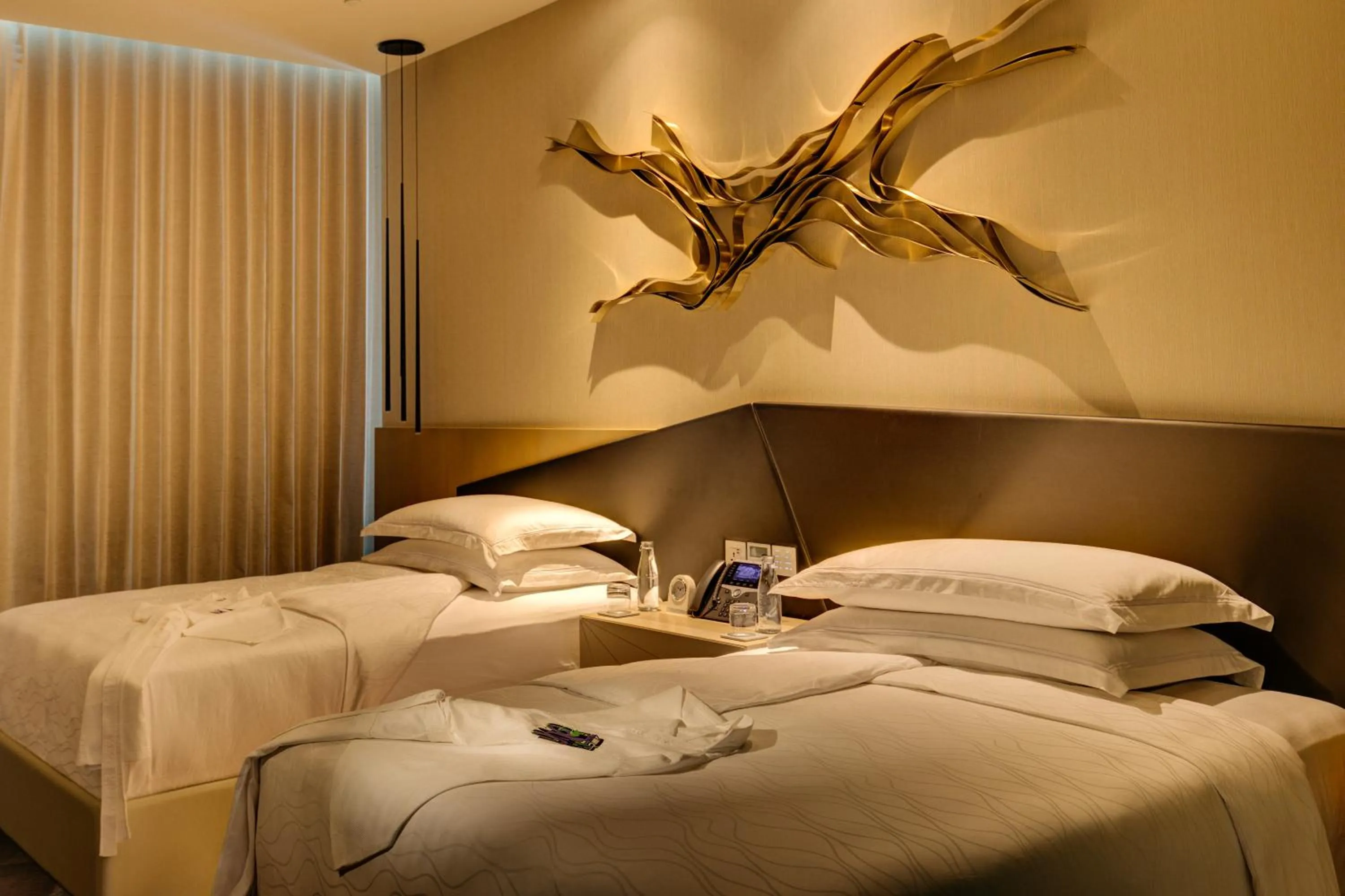 Bedroom, Bed in Cinnamon Life at City of Dreams