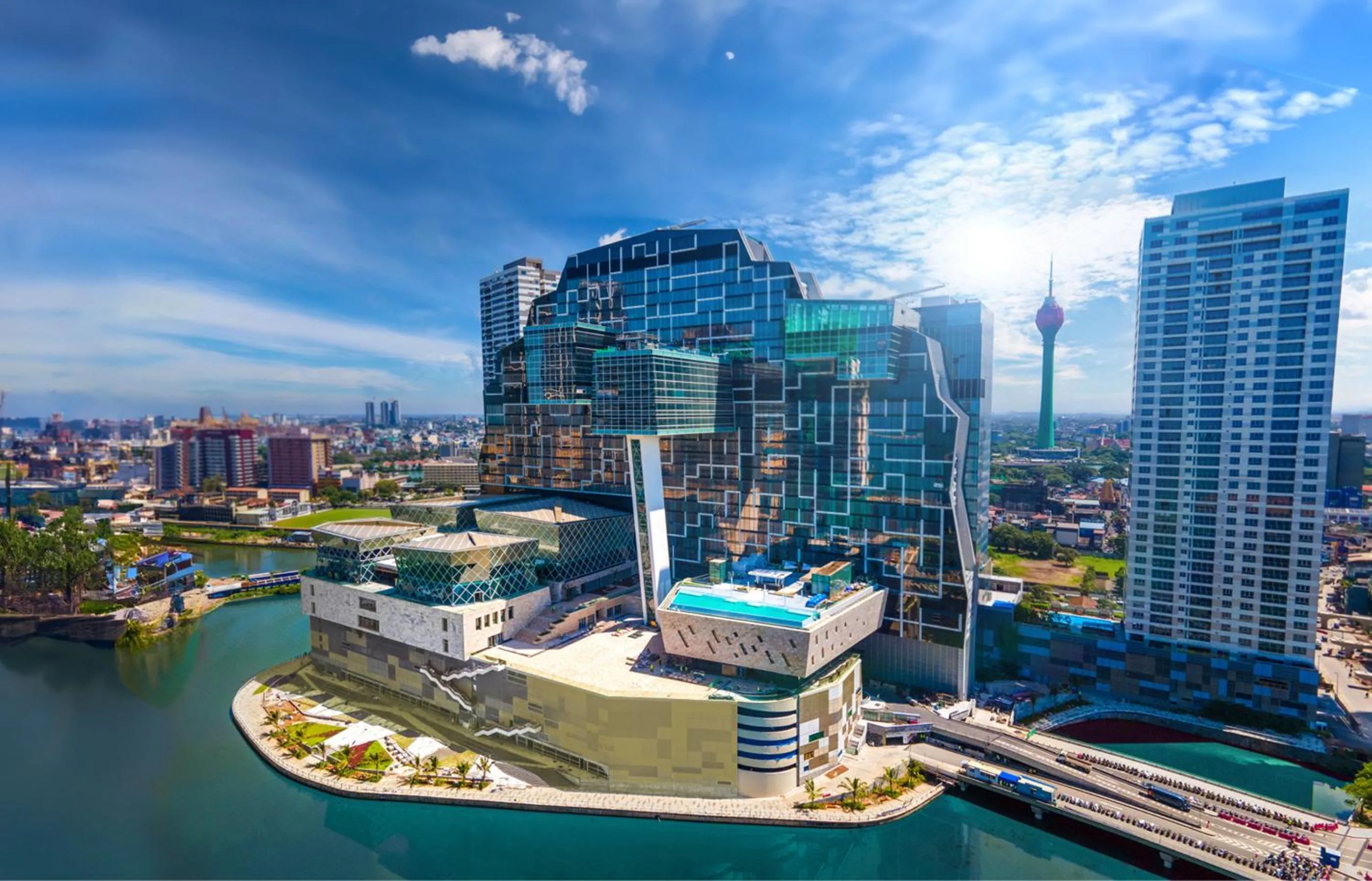 Property building in Cinnamon Life at City of Dreams