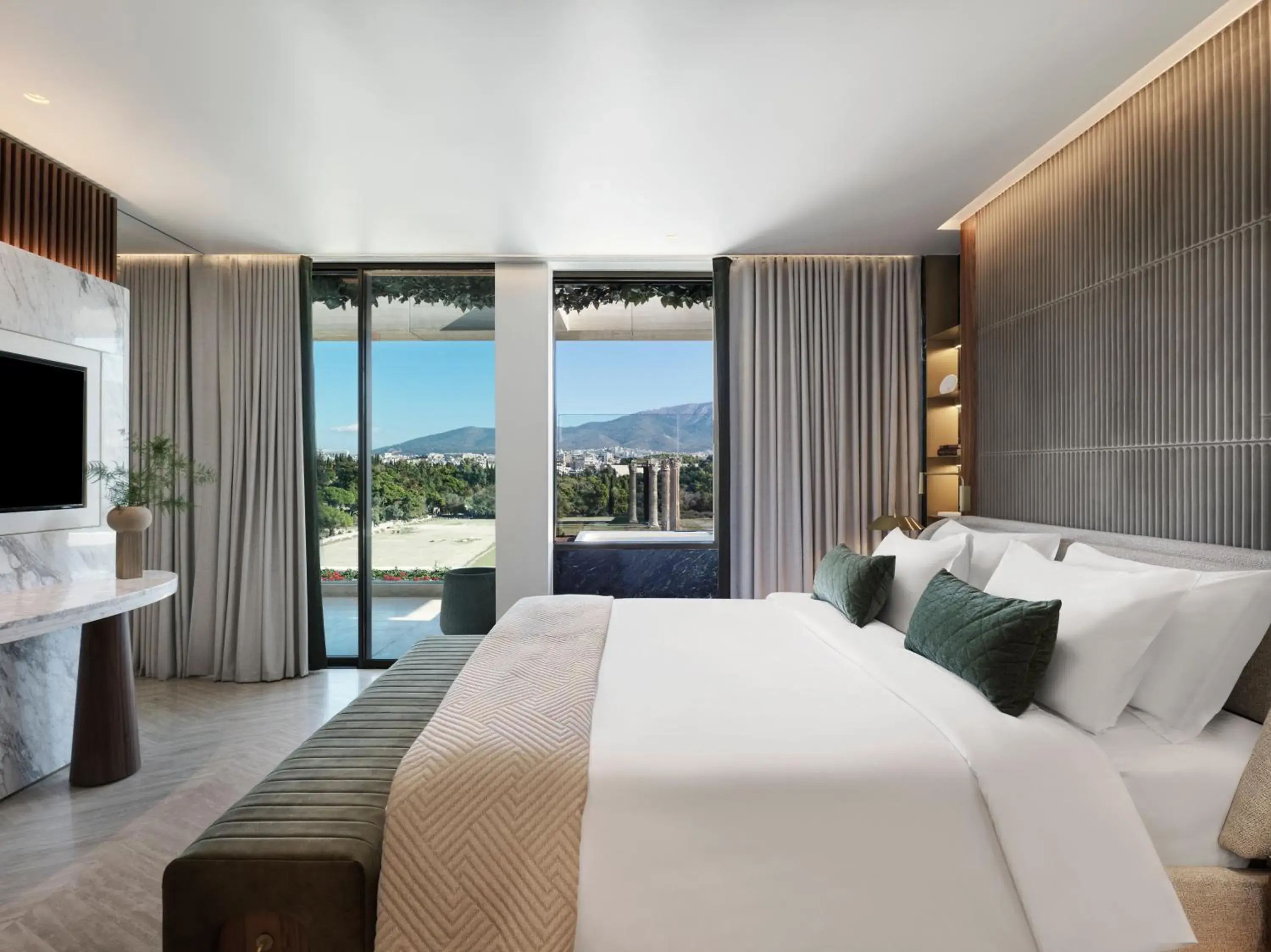 Bedroom, Bed in Anthology of Athens, The Leading Hotels of the World Bedroom, Bed in Anthology of Athens, The Leading Hotels of the World