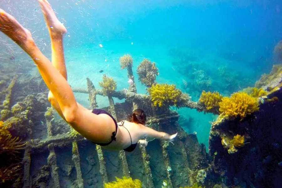Snorkeling in D'tegal Guest House- Tropical Courtyard in Canggu