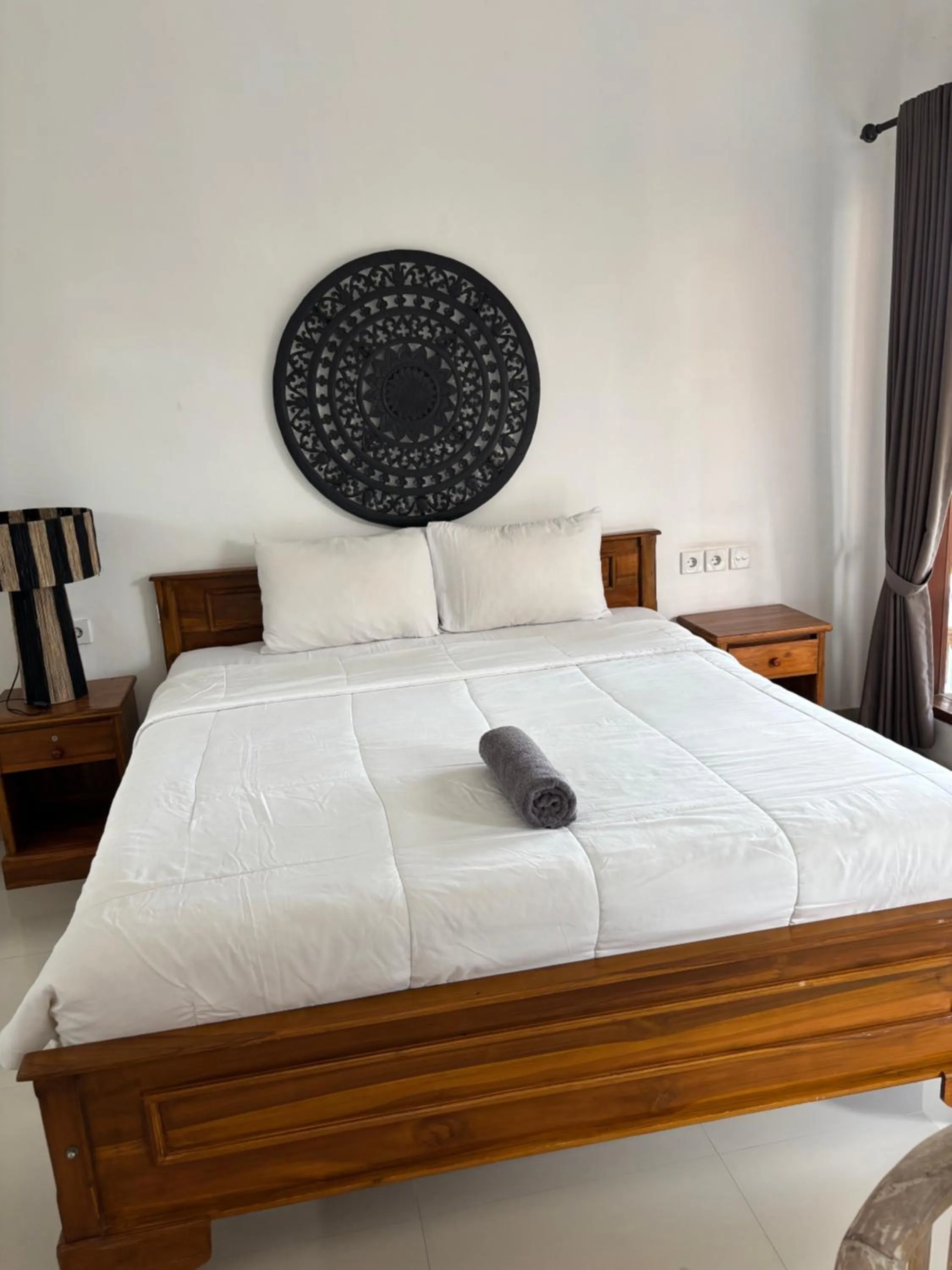 Bedroom, Bed in D'tegal Guest House- Tropical Courtyard in Canggu