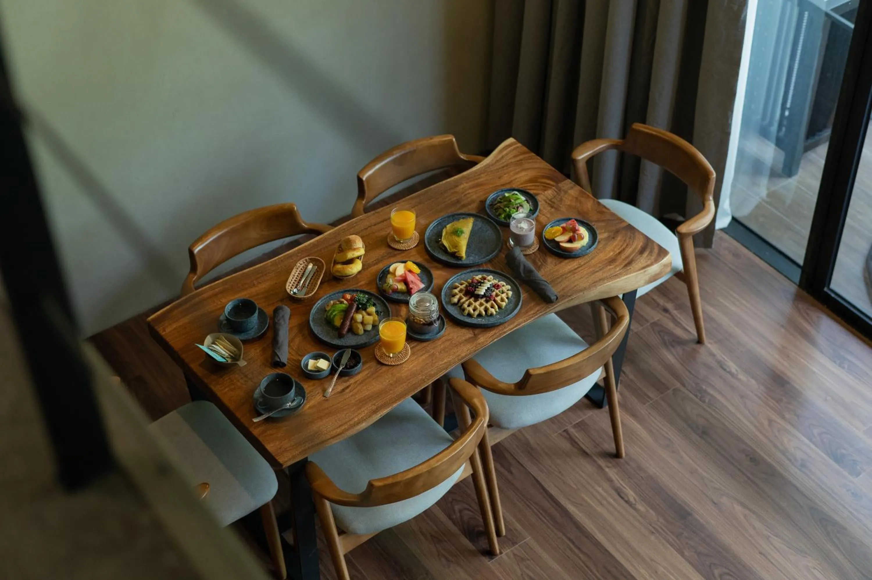 Seating area in Piece Lio from Japan Managed by H Hospitality Group