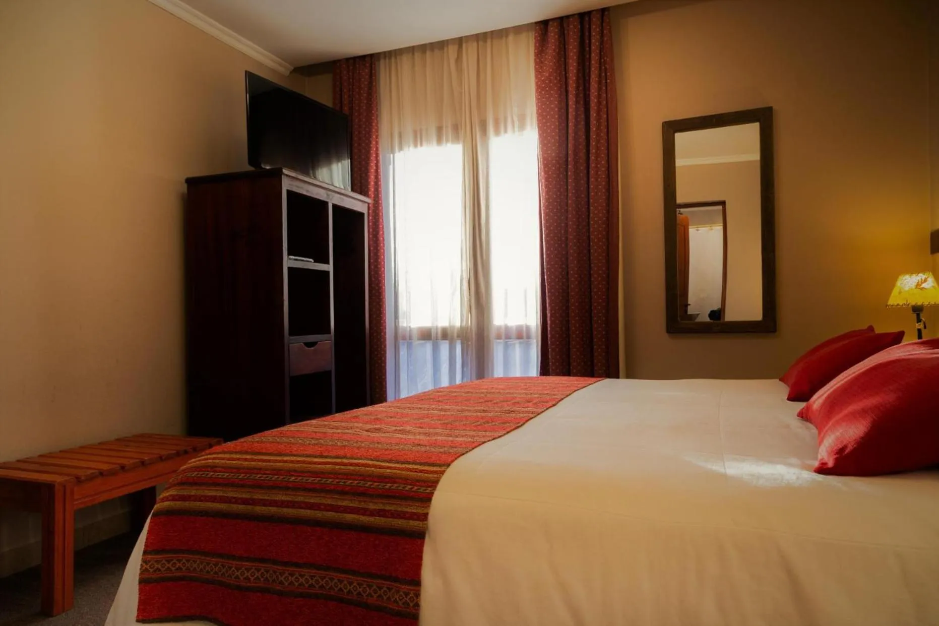 Bed in Don Pepe Hotel y Cabañas