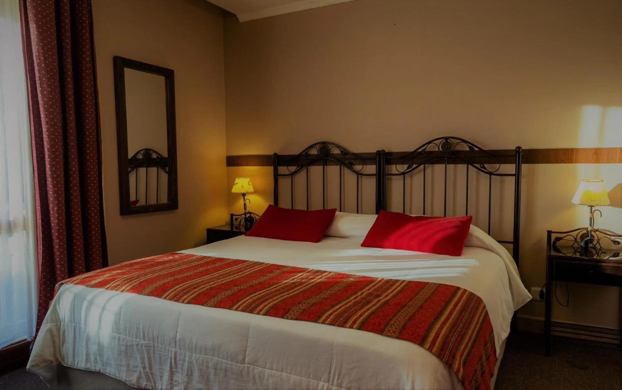 Bed in Don Pepe Hotel y Cabañas