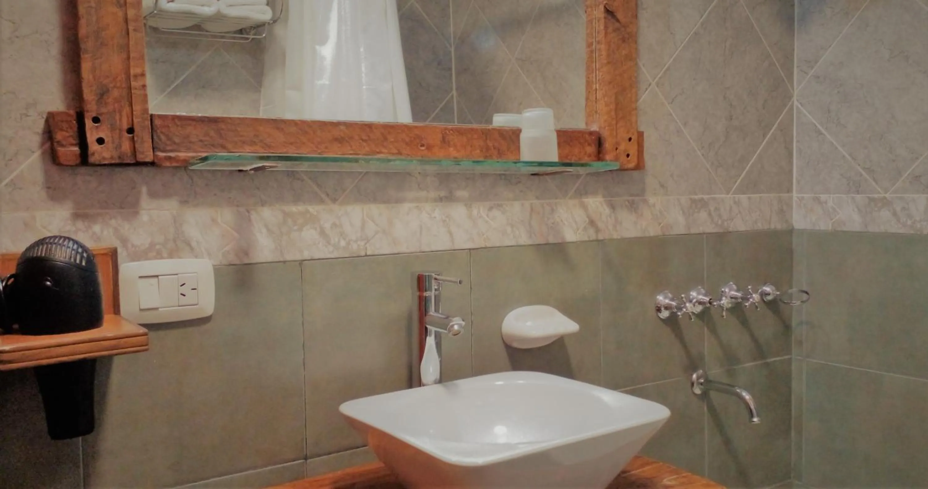 Bathroom in Don Pepe Hotel y Cabañas