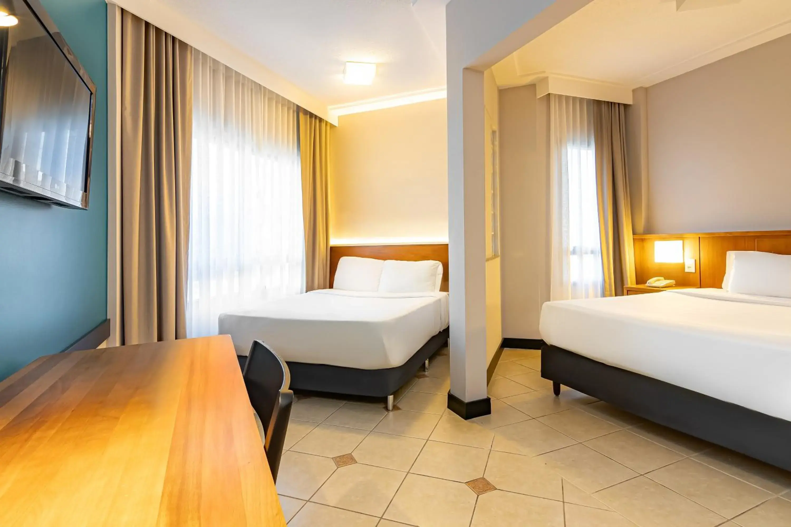 Bed in Mercure Florianópolis Bed in Mercure Florianópolis