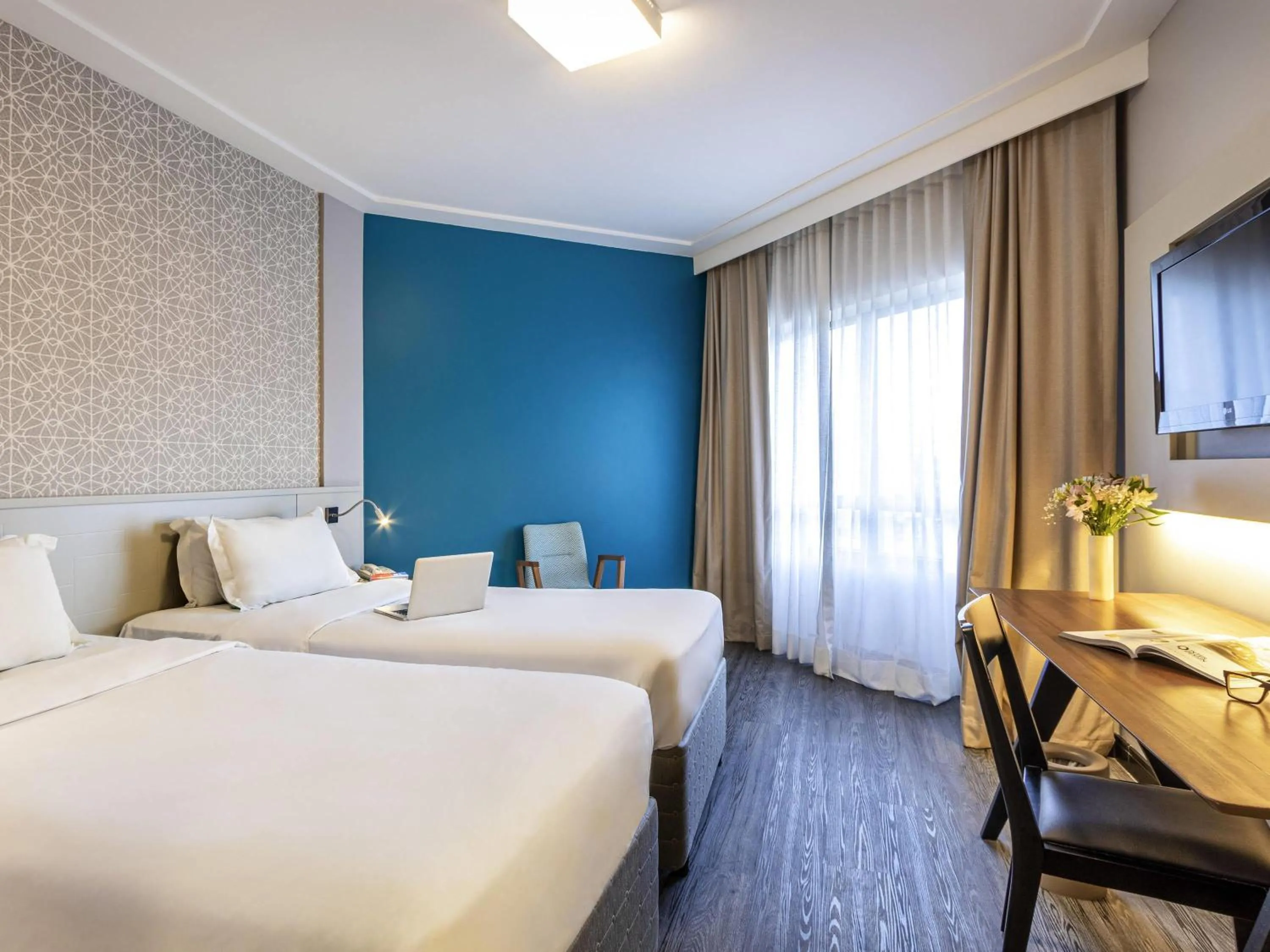 Bedroom, Bed in Mercure Florianópolis