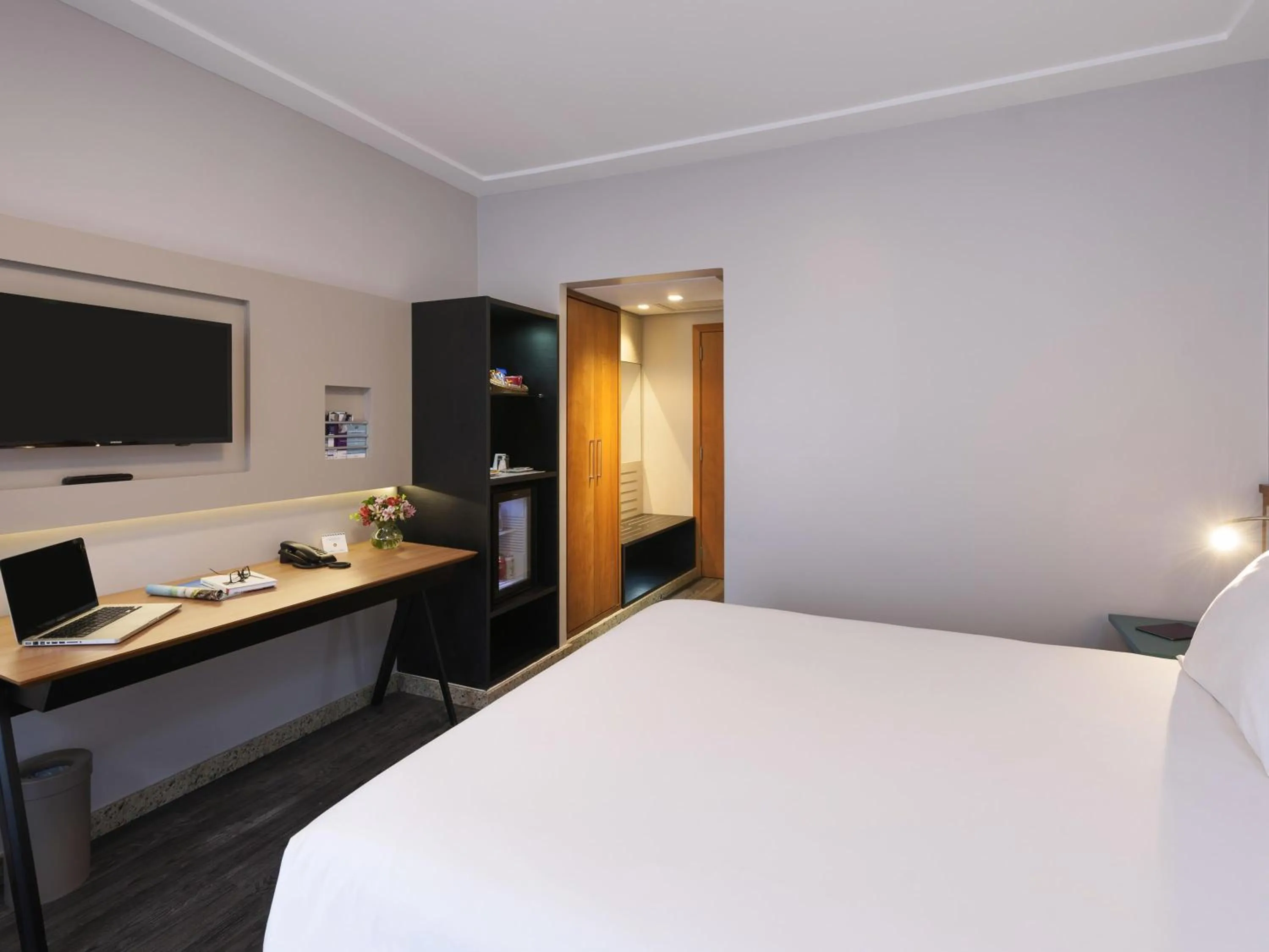 Bedroom, Bed in Mercure Florianópolis