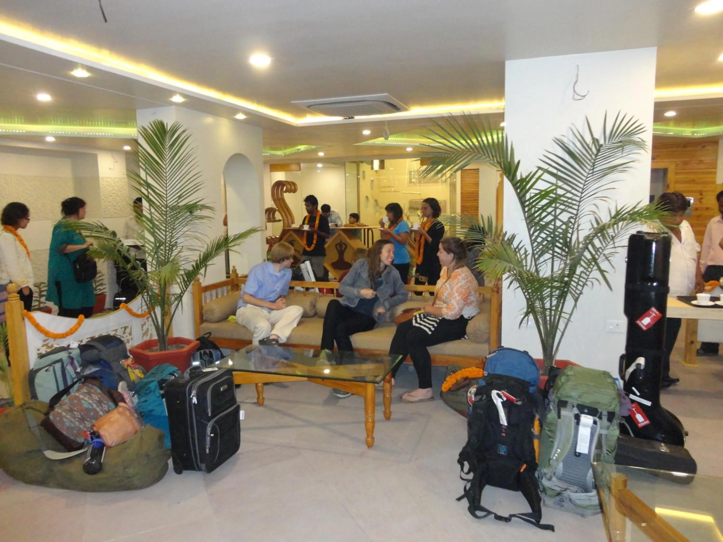 Guests in Hotel Banaras Haveli