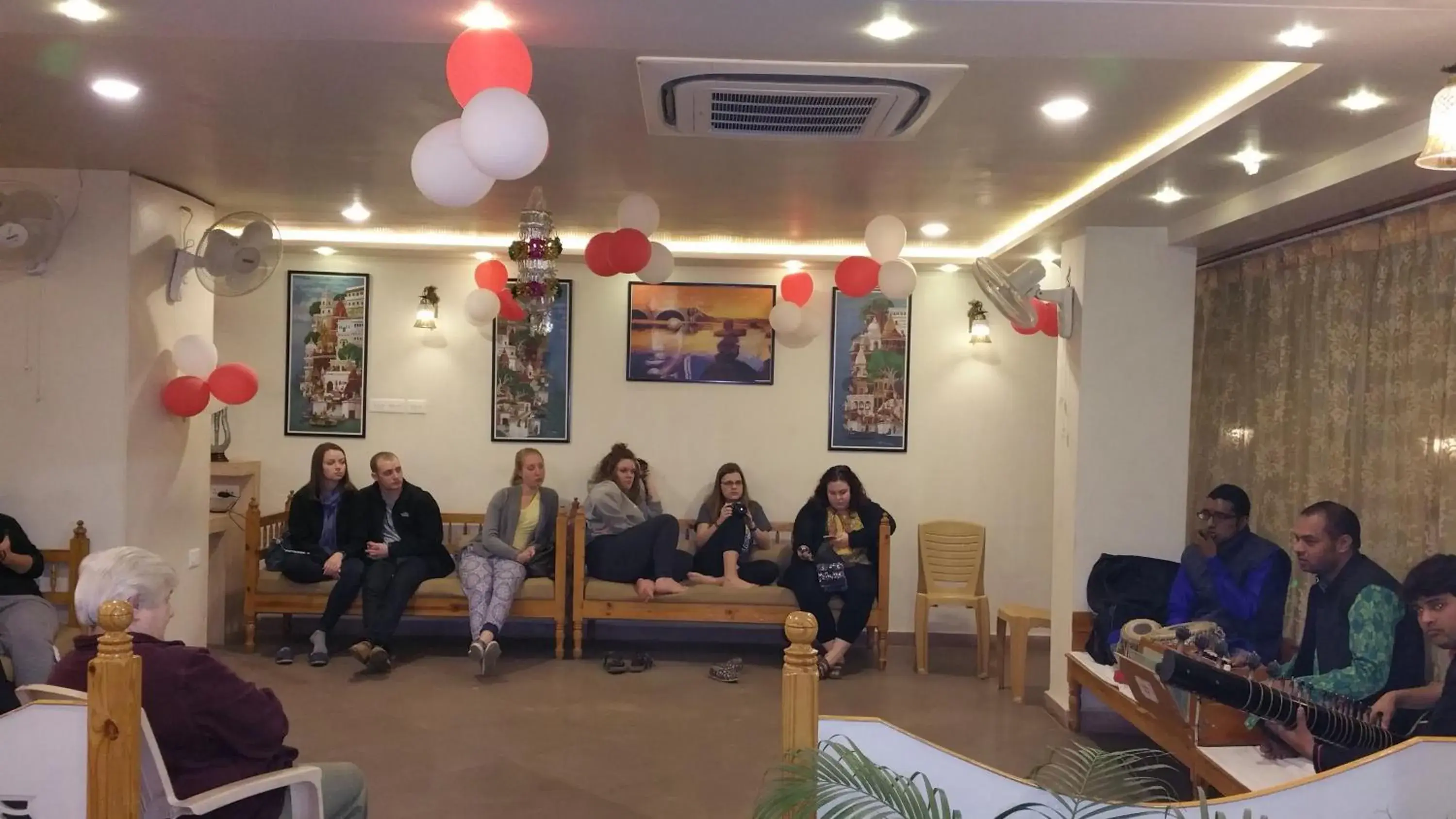 Lobby or reception in Hotel Banaras Haveli Lobby or reception in Hotel Banaras Haveli