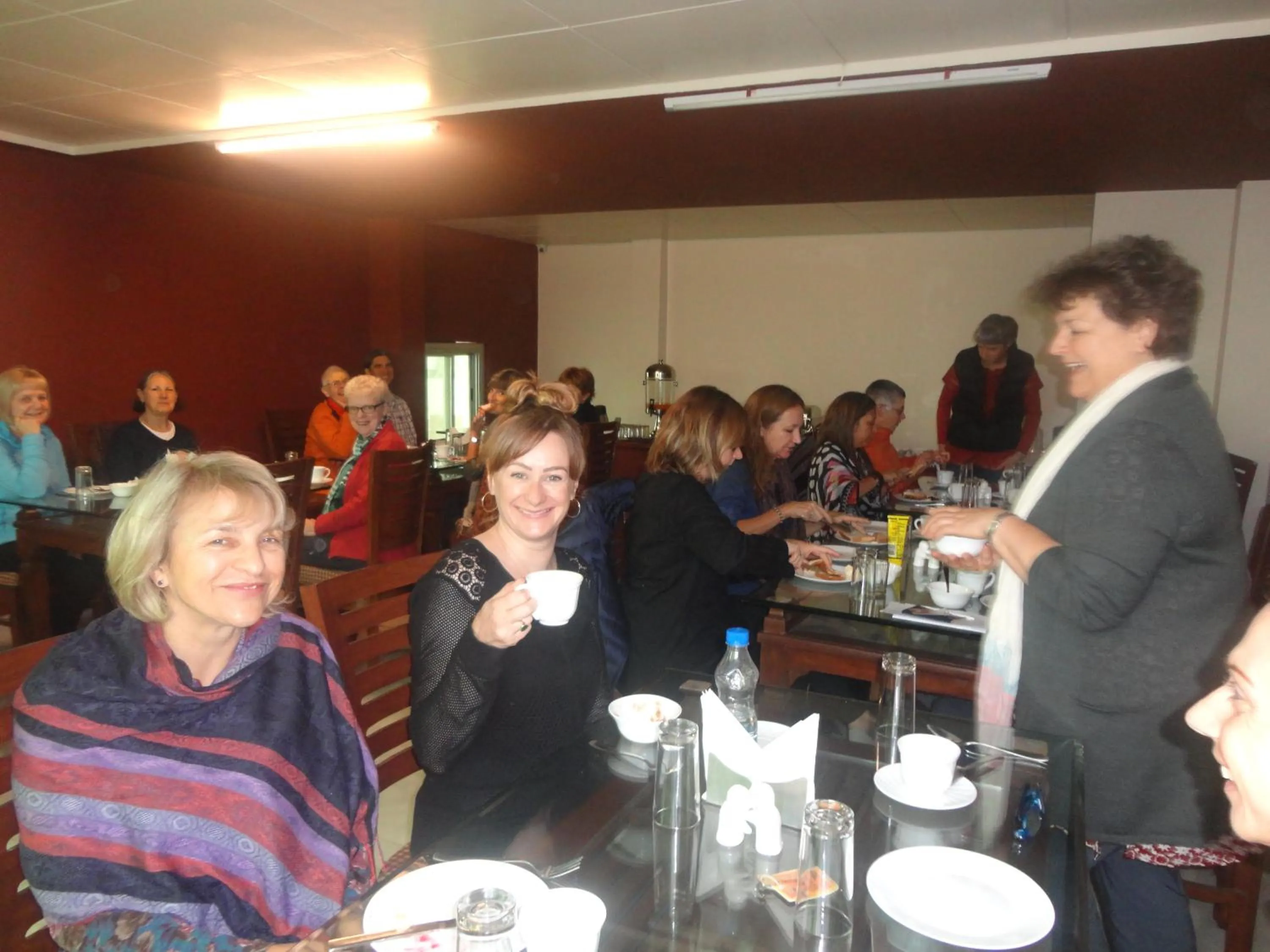 Dining area in Hotel Banaras Haveli