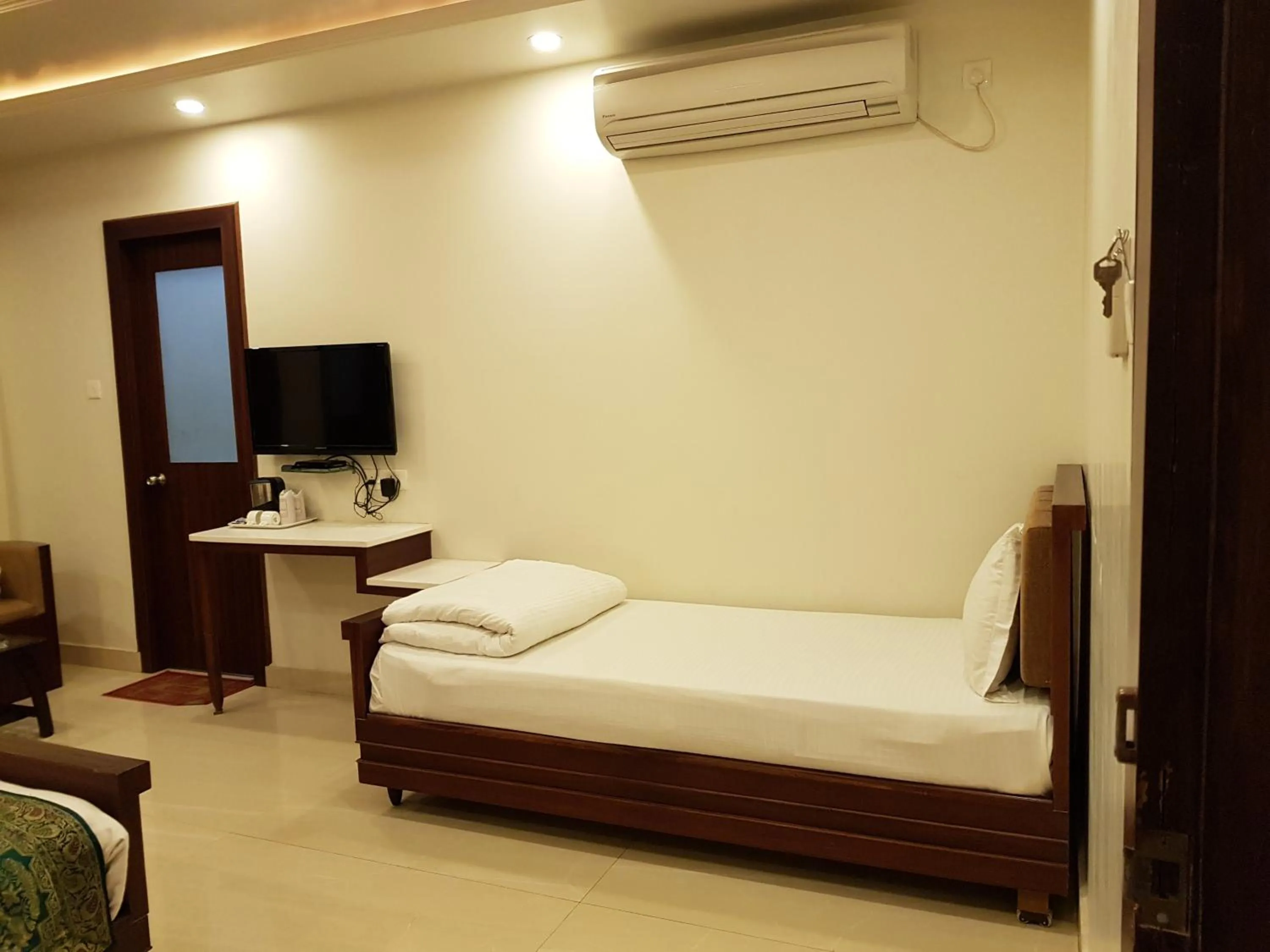 Bed in Hotel Banaras Haveli