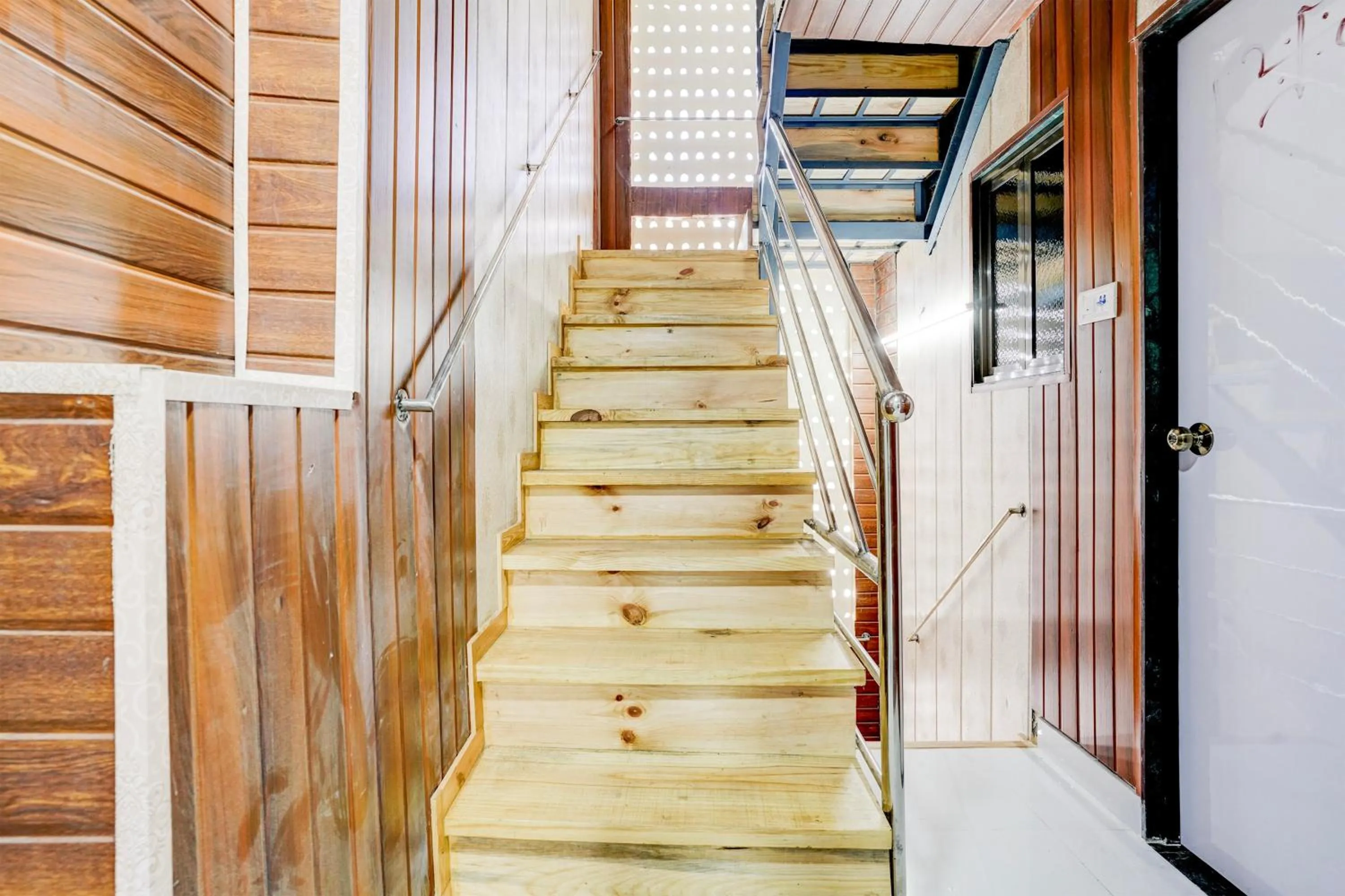 Lobby or reception in Hotel O Amma bhau residency