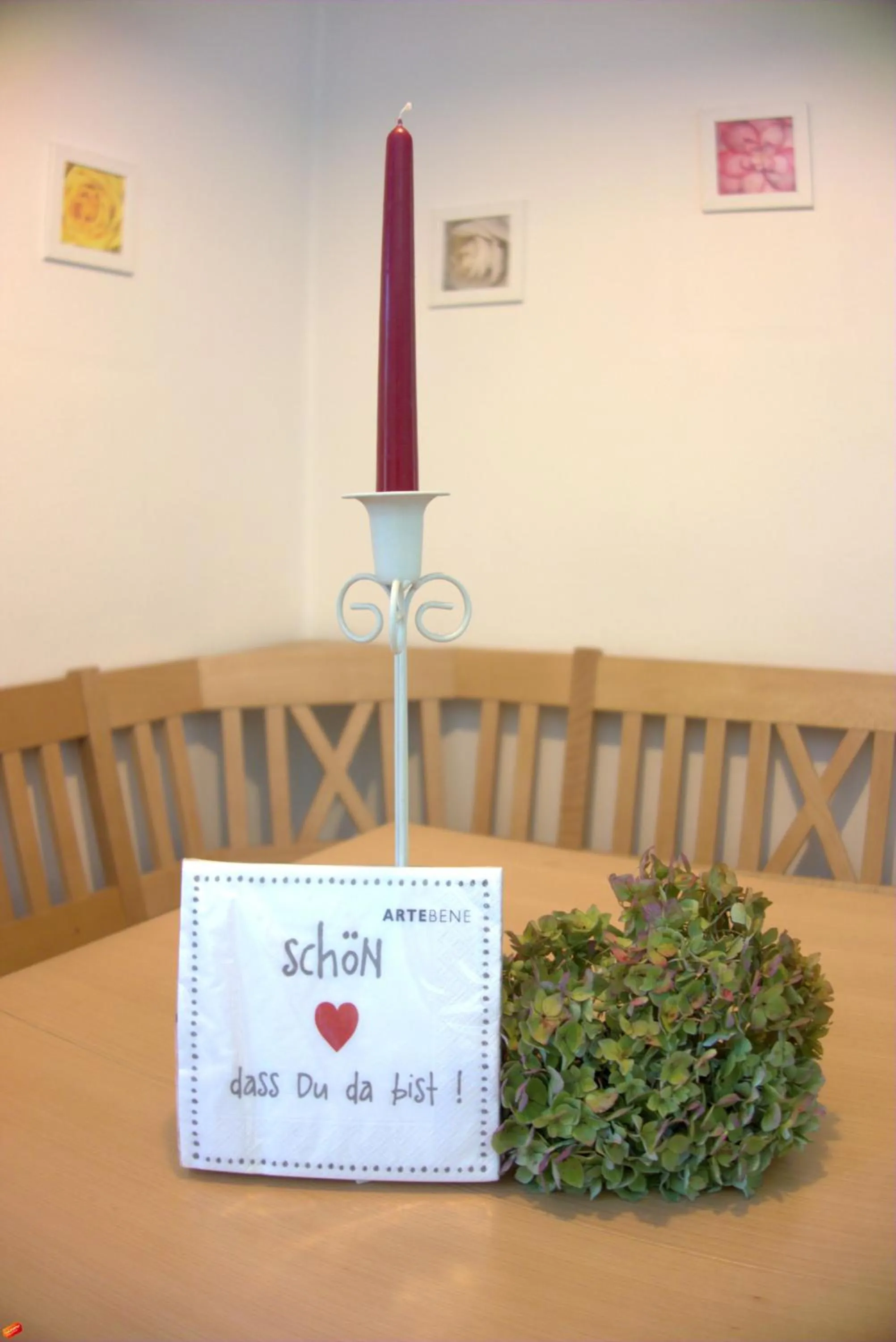 Dining area in Ferienwohnungen Vierthaler