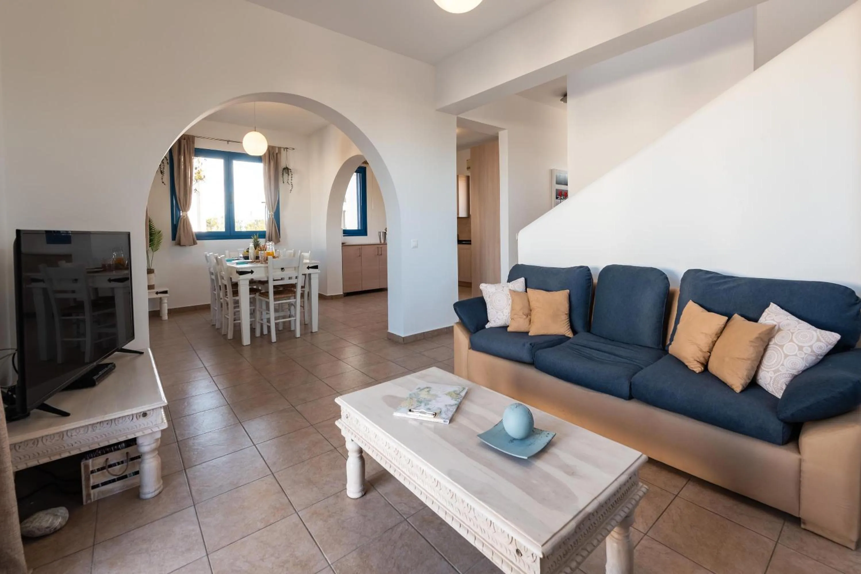 Living room in Blue Sea Villa