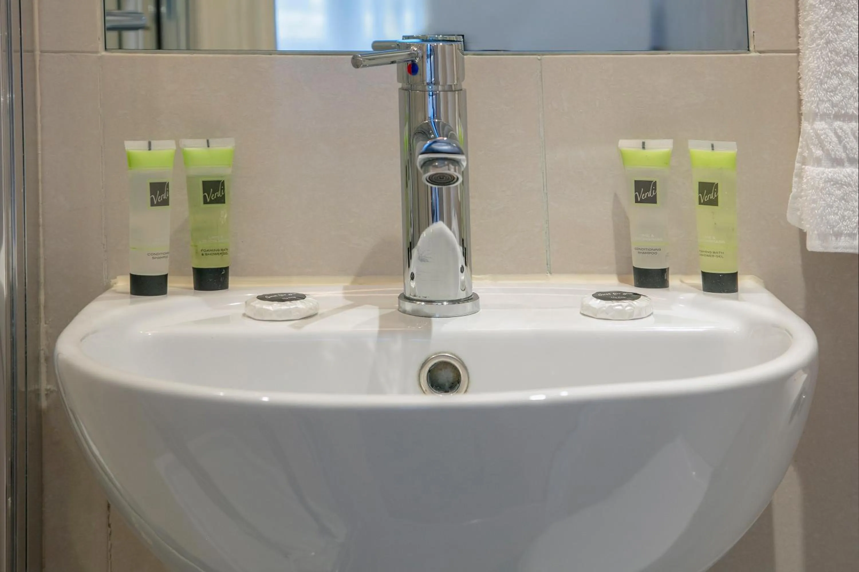 Bathroom in Queensway Hotel, Sure Hotel Collection by Best Western