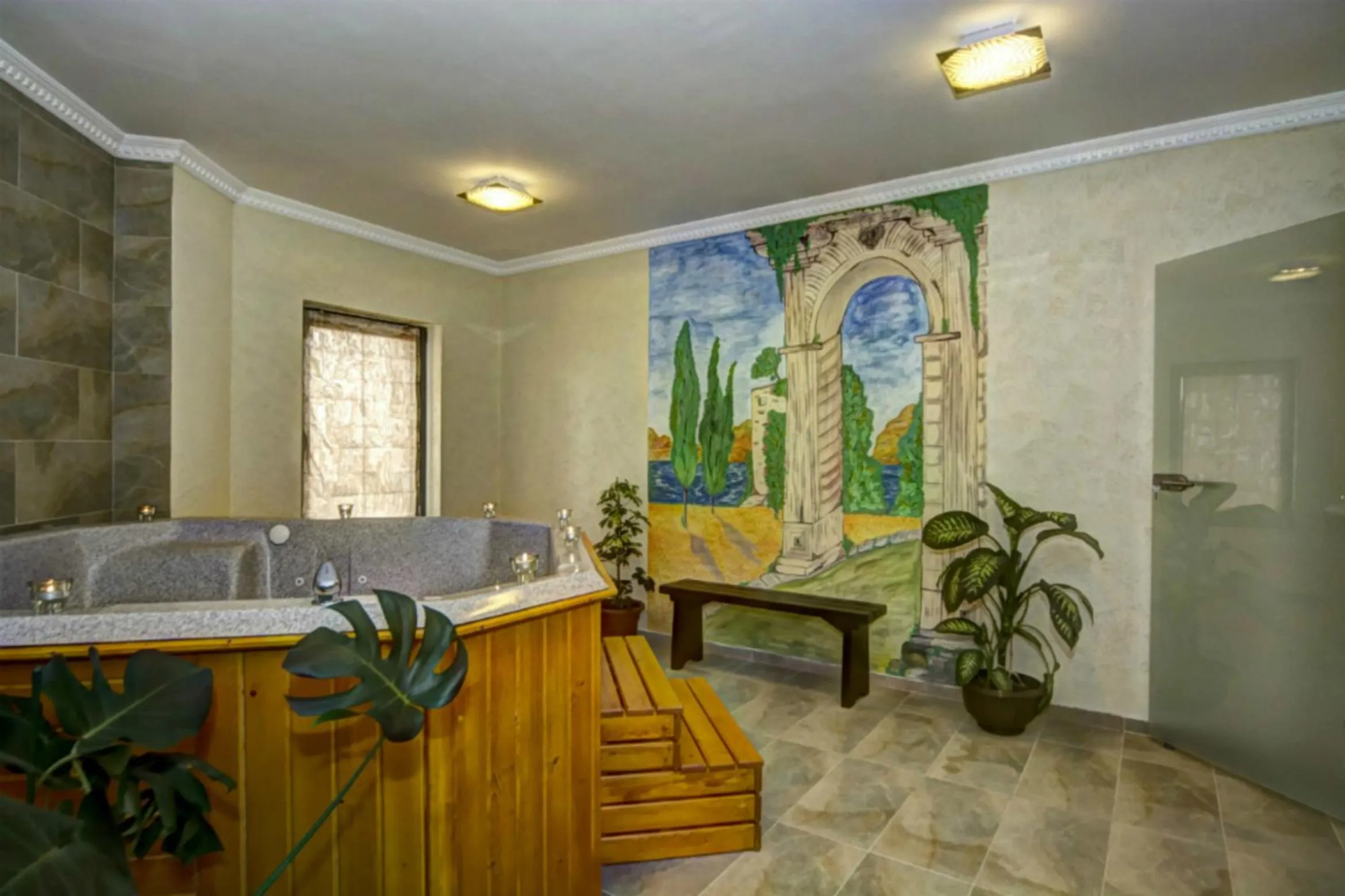 Swimming pool in Pensiunea Poiana Viselor