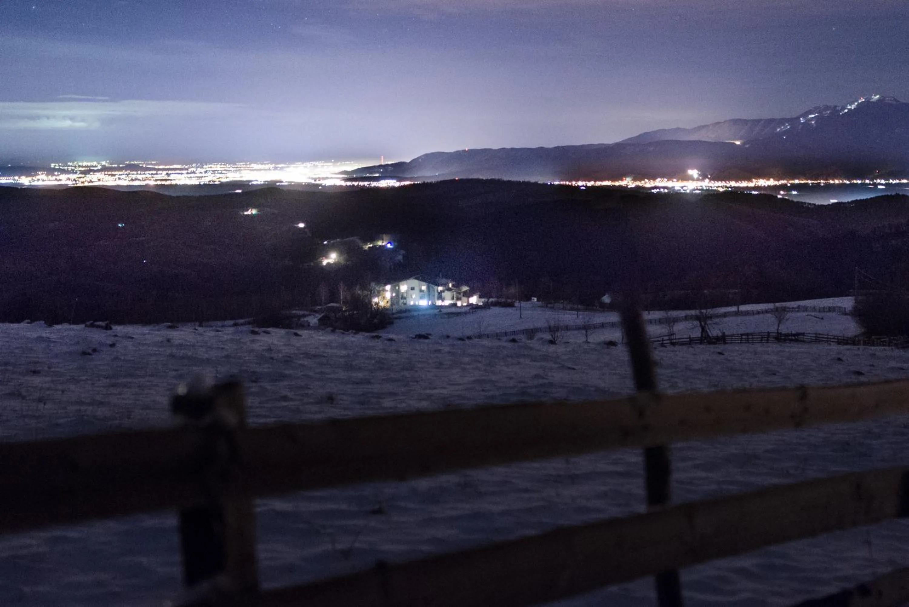Natural landscape in Pensiunea Poiana Viselor
