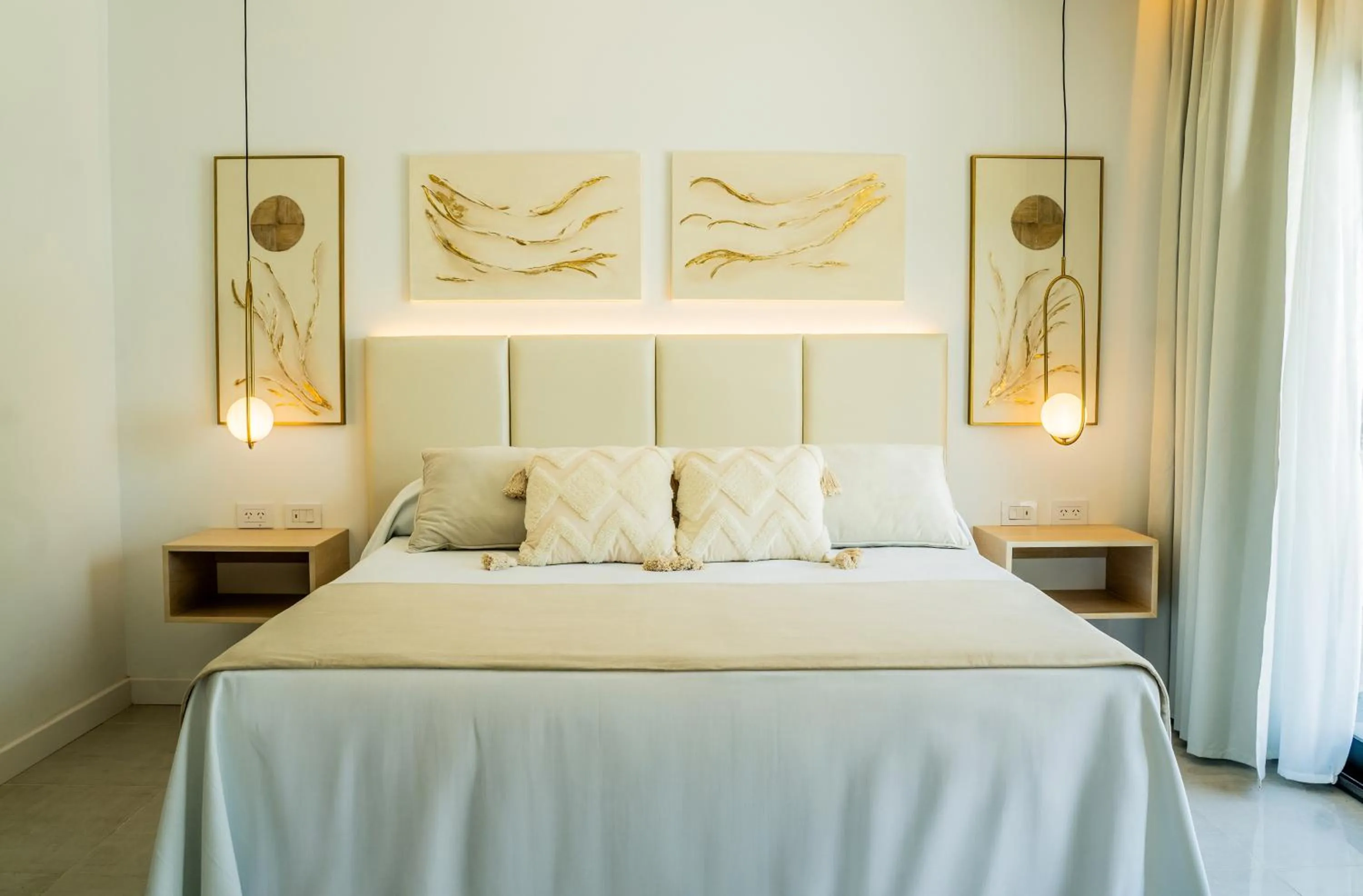 Bed in Palmas de la Laguna by Posada Suiza