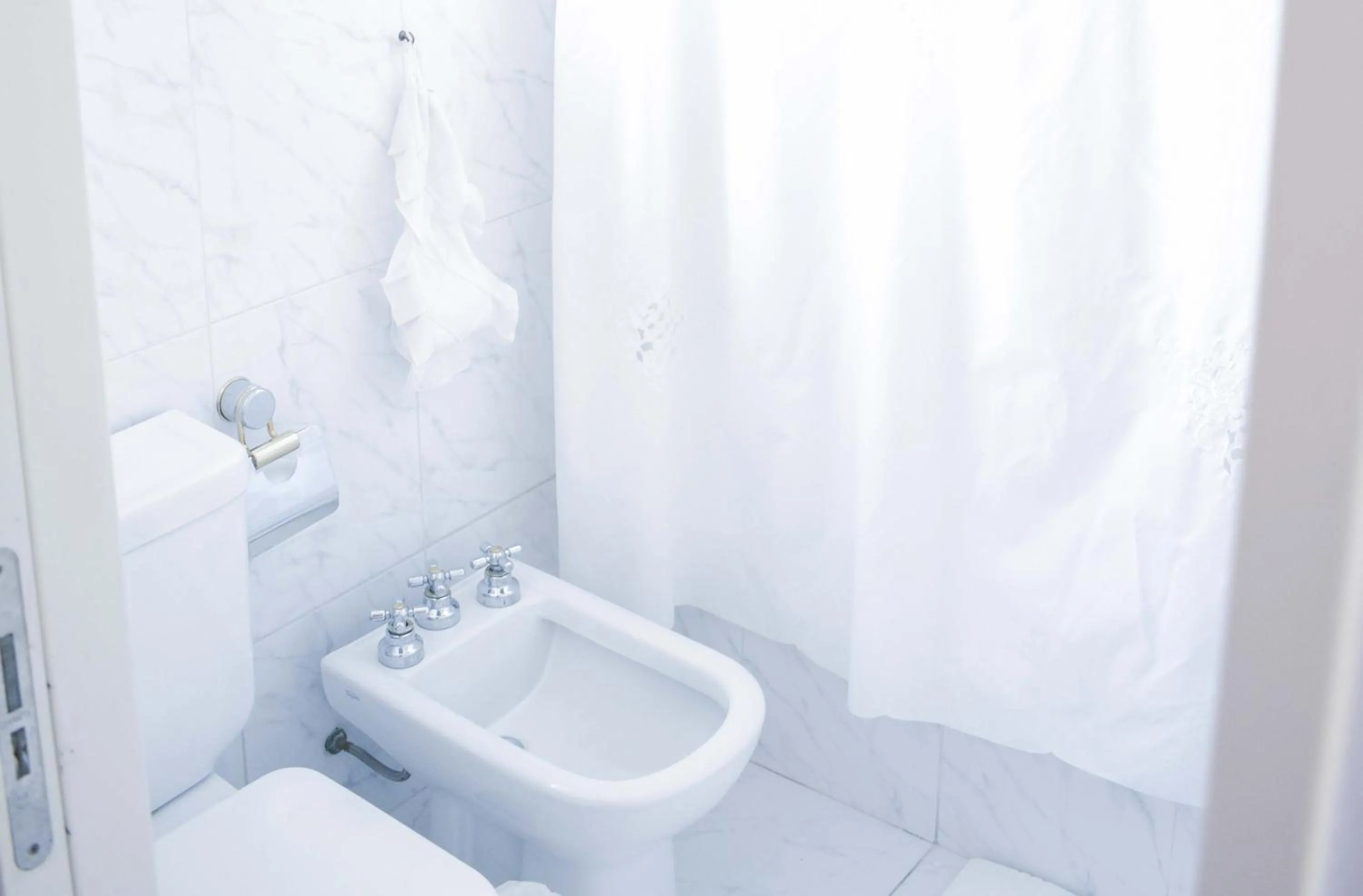 Bathroom in Posada Suiza by Prima Collection