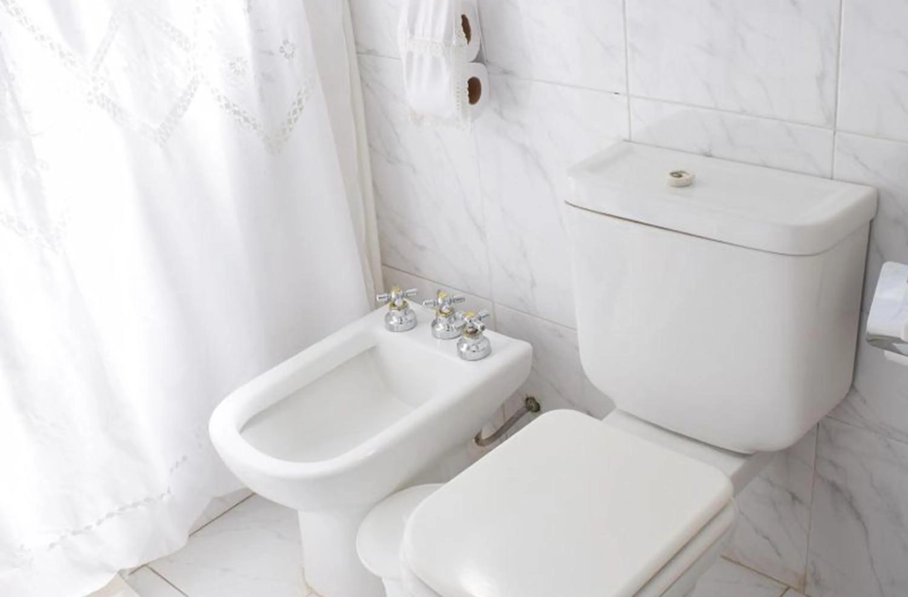 Bathroom in Posada Suiza by Prima Collection