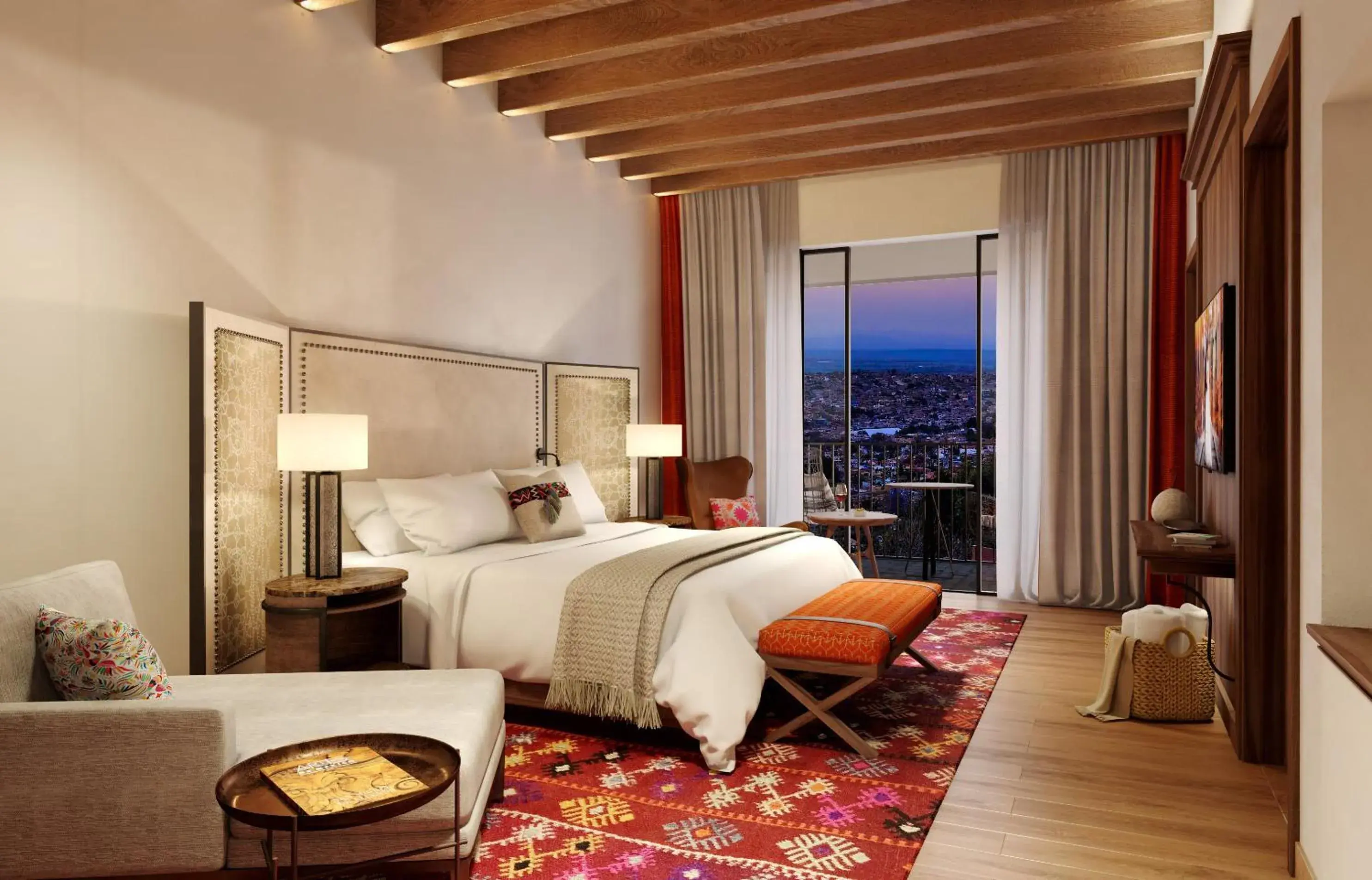 Bed in Pueblo Bonito Vantage San Miguel de Allende Bed in Pueblo Bonito Vantage San Miguel de Allende