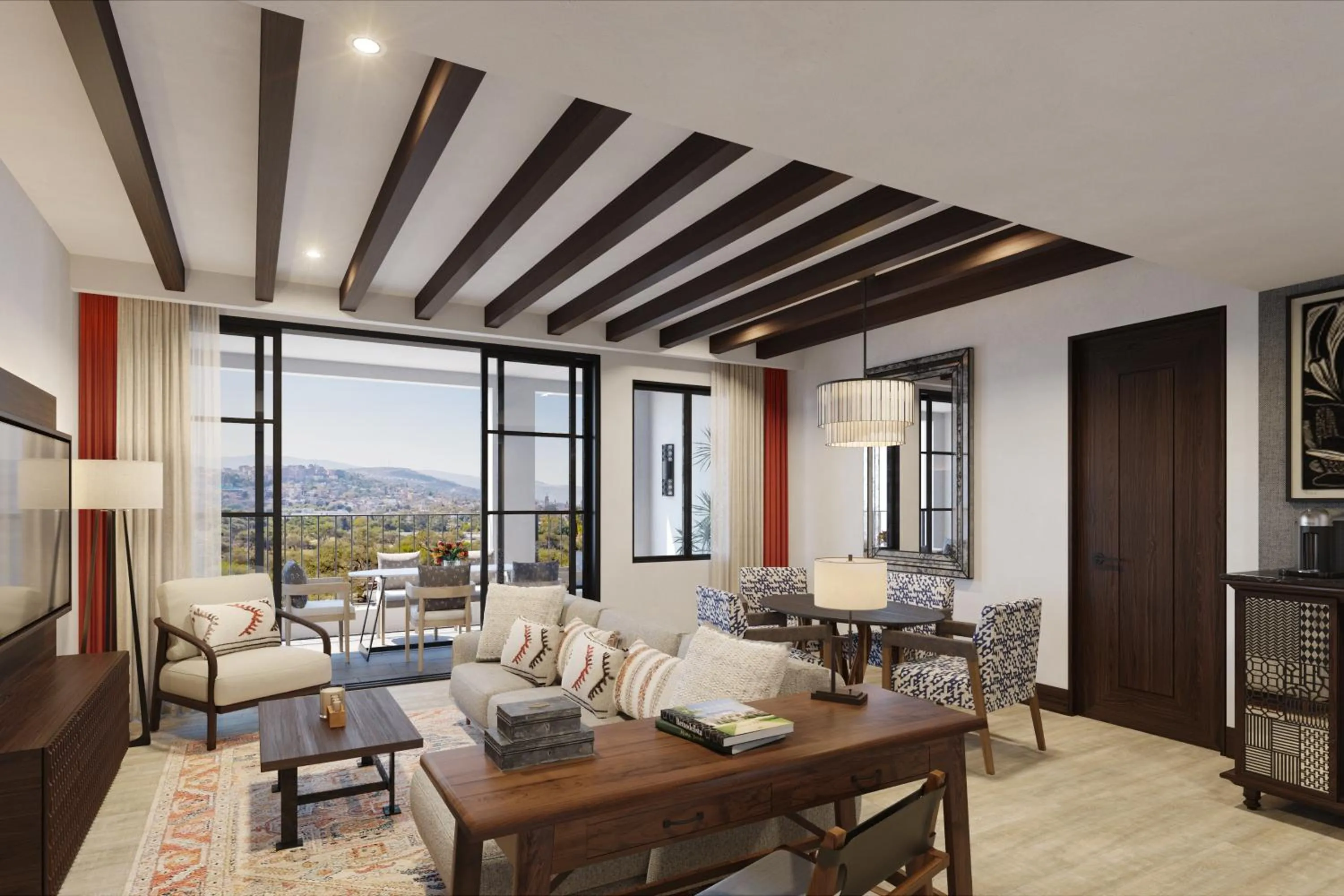 Living room in Pueblo Bonito Vantage San Miguel de Allende