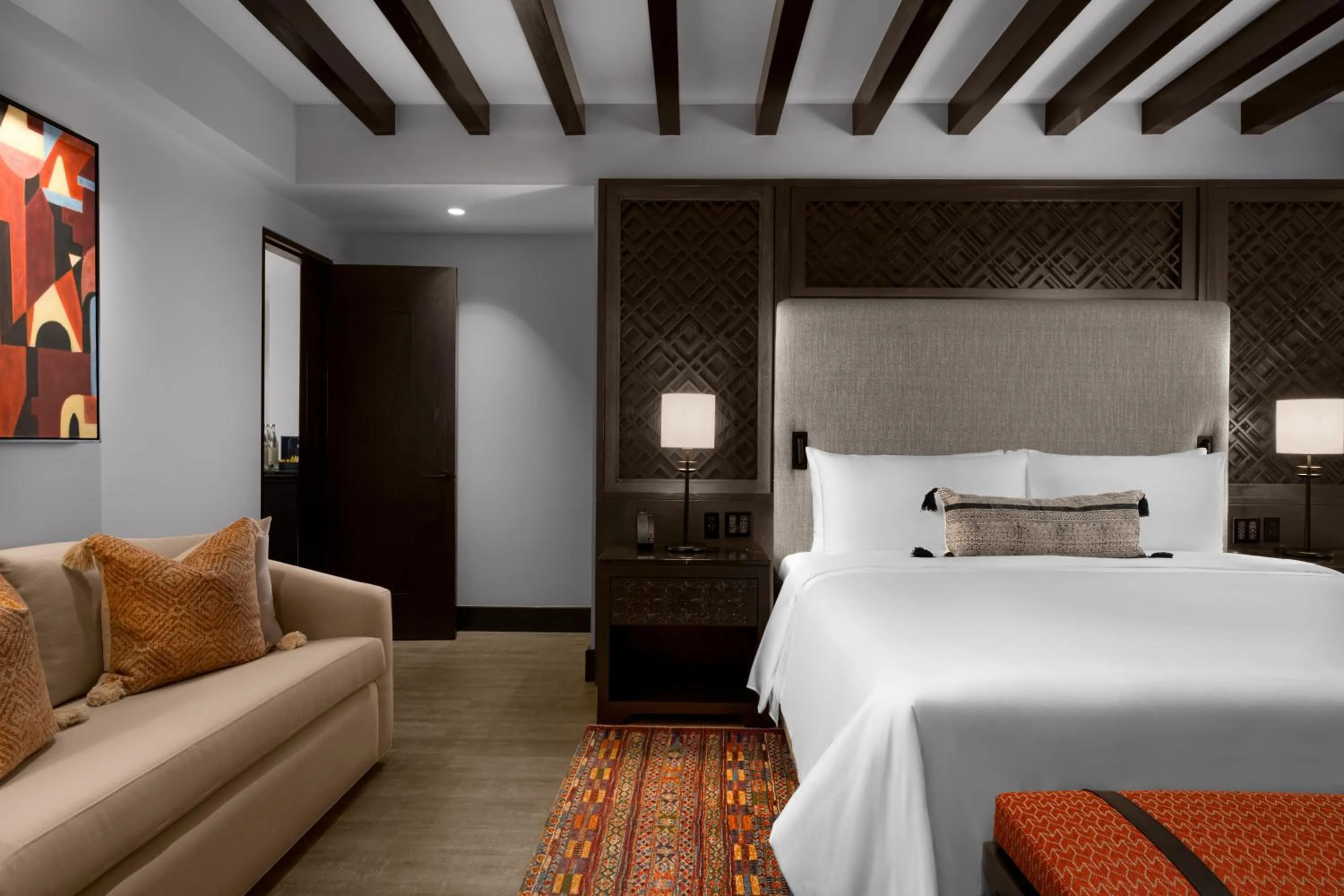 Bed in Pueblo Bonito Vantage San Miguel de Allende