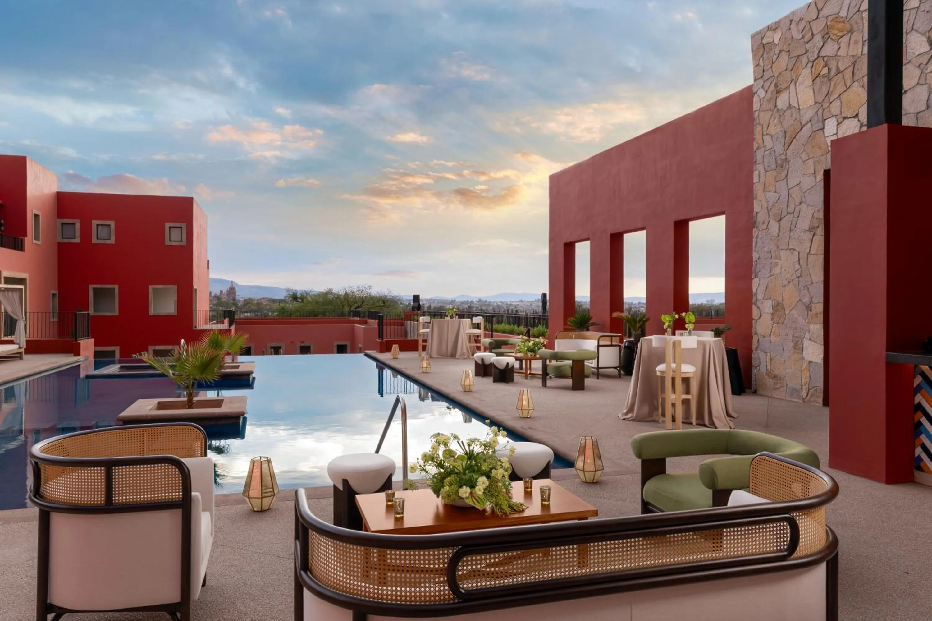 Pool view in Pueblo Bonito Vantage San Miguel de Allende
