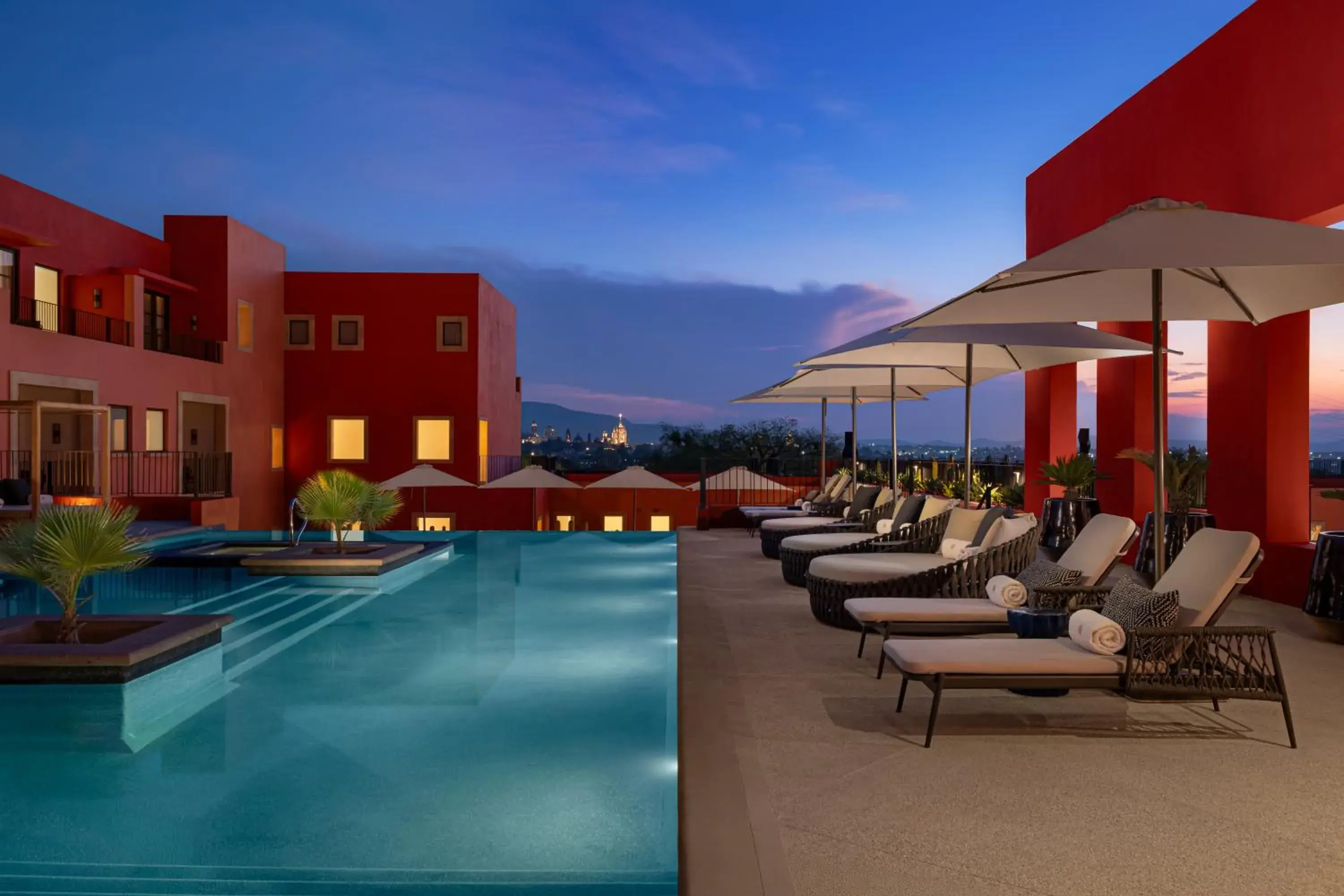 Pool view in Pueblo Bonito Vantage San Miguel de Allende Pool view in Pueblo Bonito Vantage San Miguel de Allende