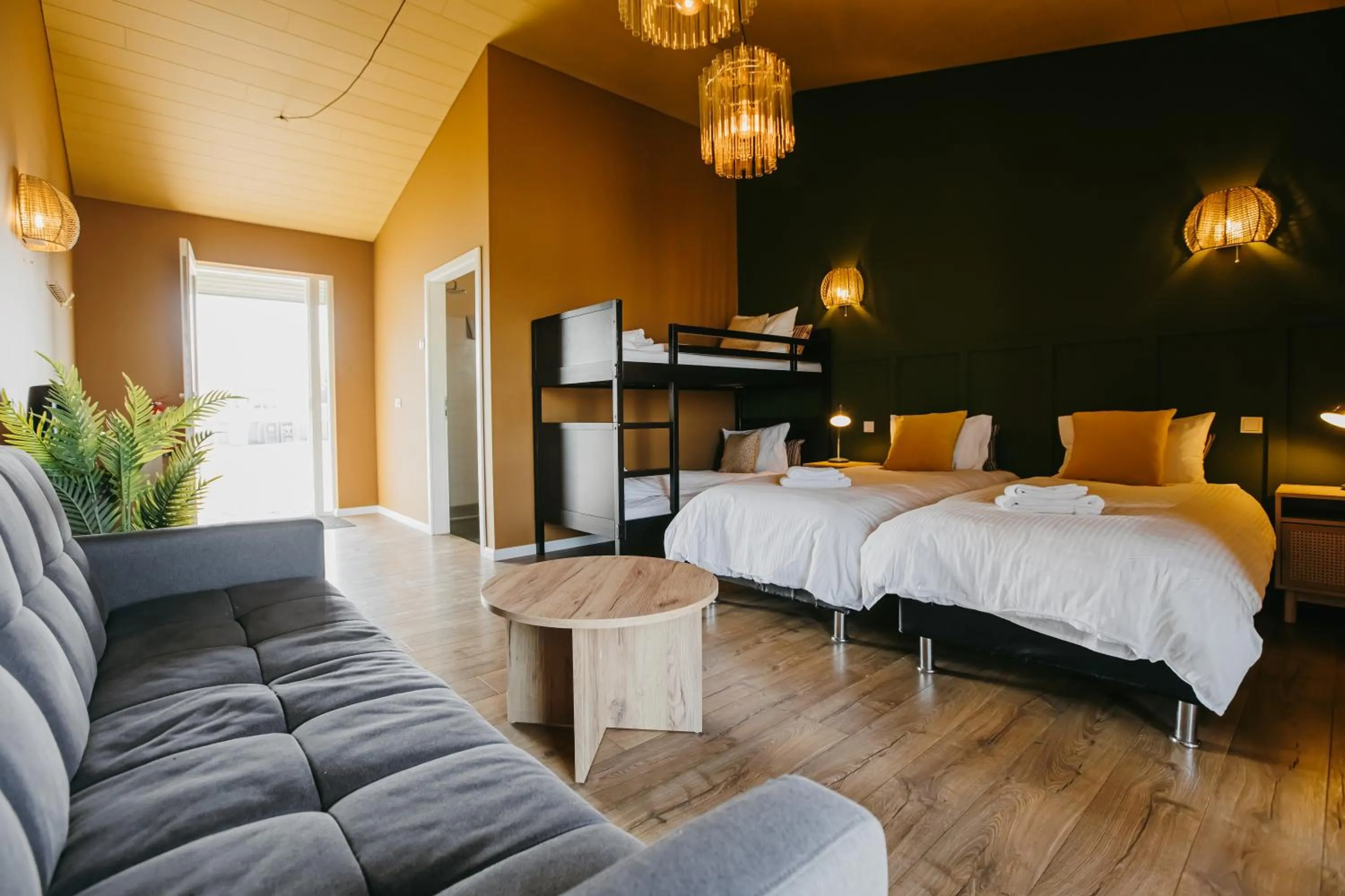 Bed in The Hill Guesthouse