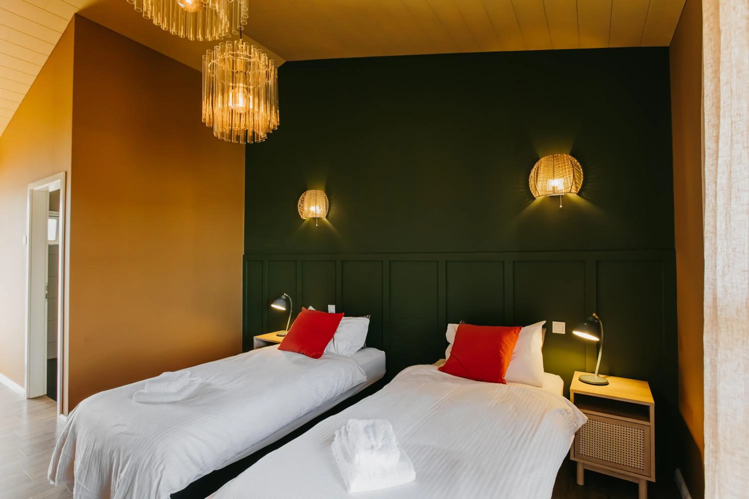 Bed in The Hill Guesthouse