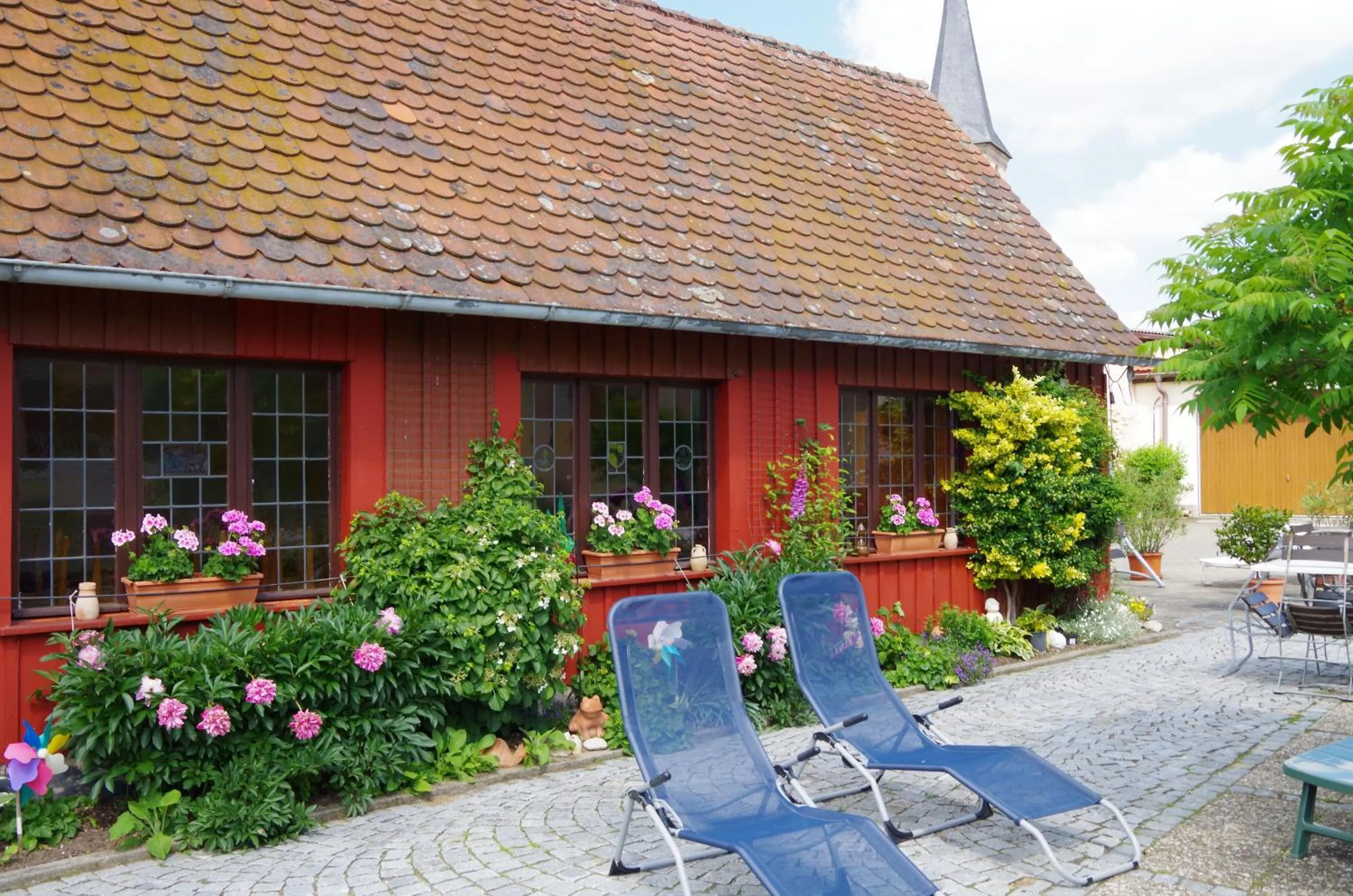 Patio in Appartement Fleischmann