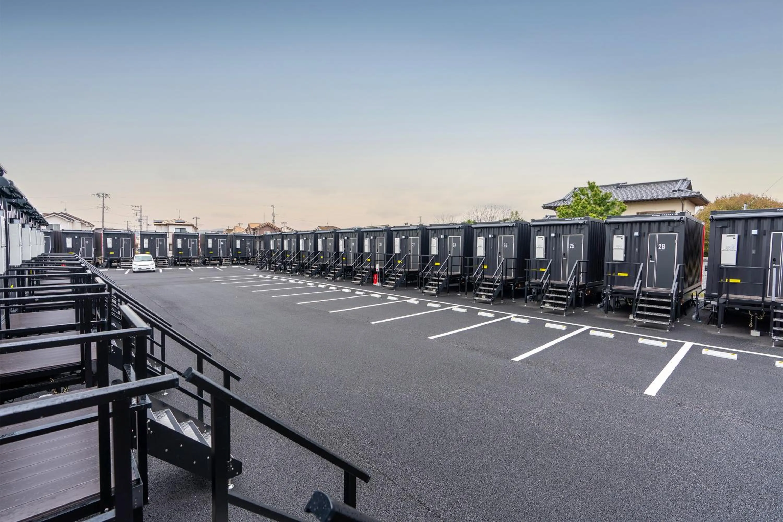 Parking in HOTEL R9 The Yard Omitama