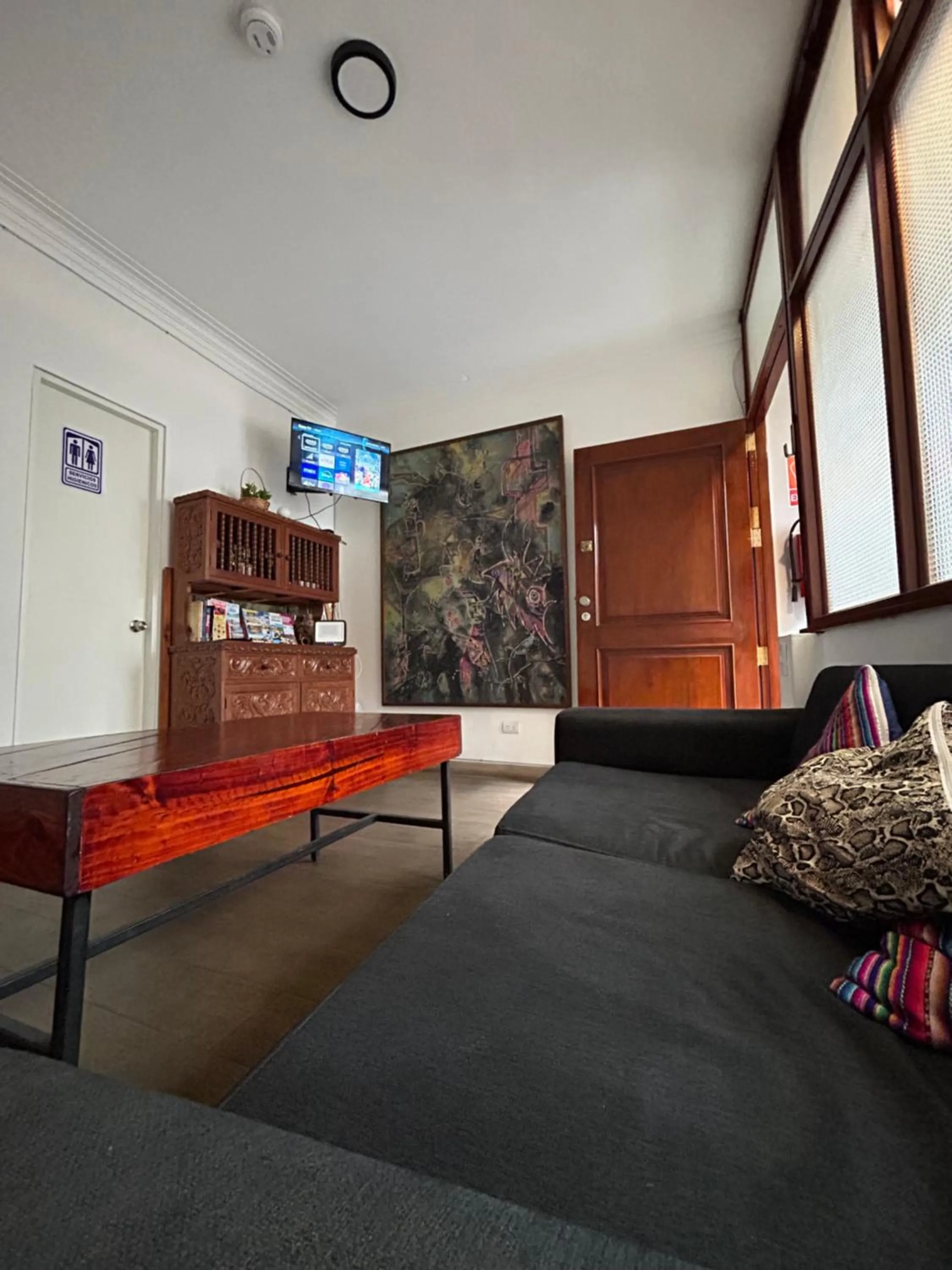 Living room, Bed in Casa Águila y Cóndor Miraflores