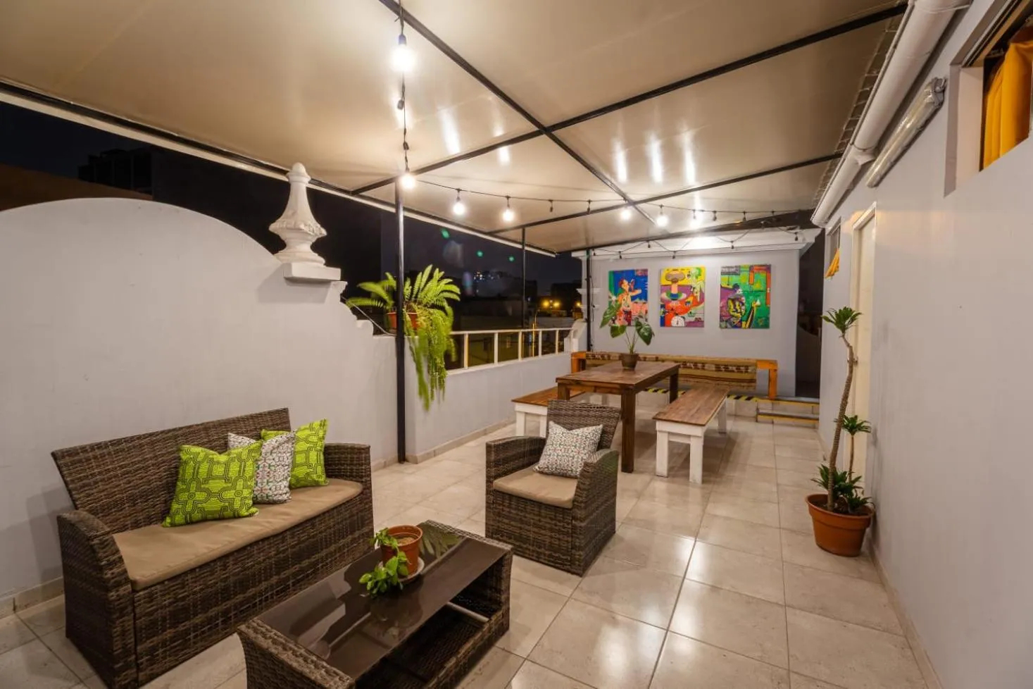 Balcony/Terrace in Casa Águila y Cóndor Miraflores