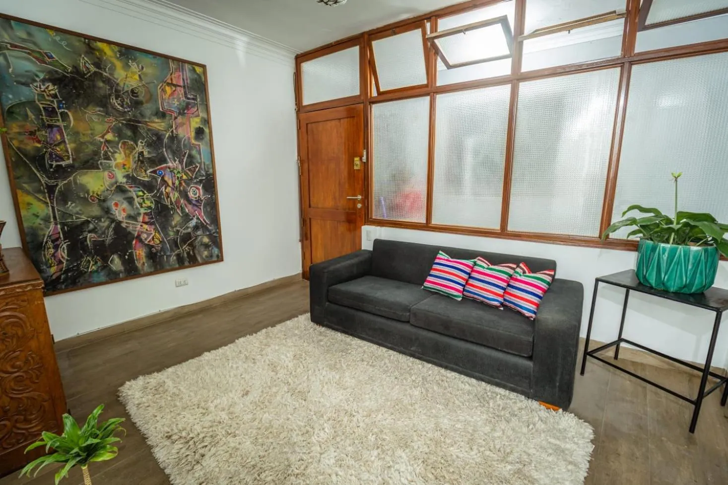 Lobby or reception in Casa Águila y Cóndor Miraflores