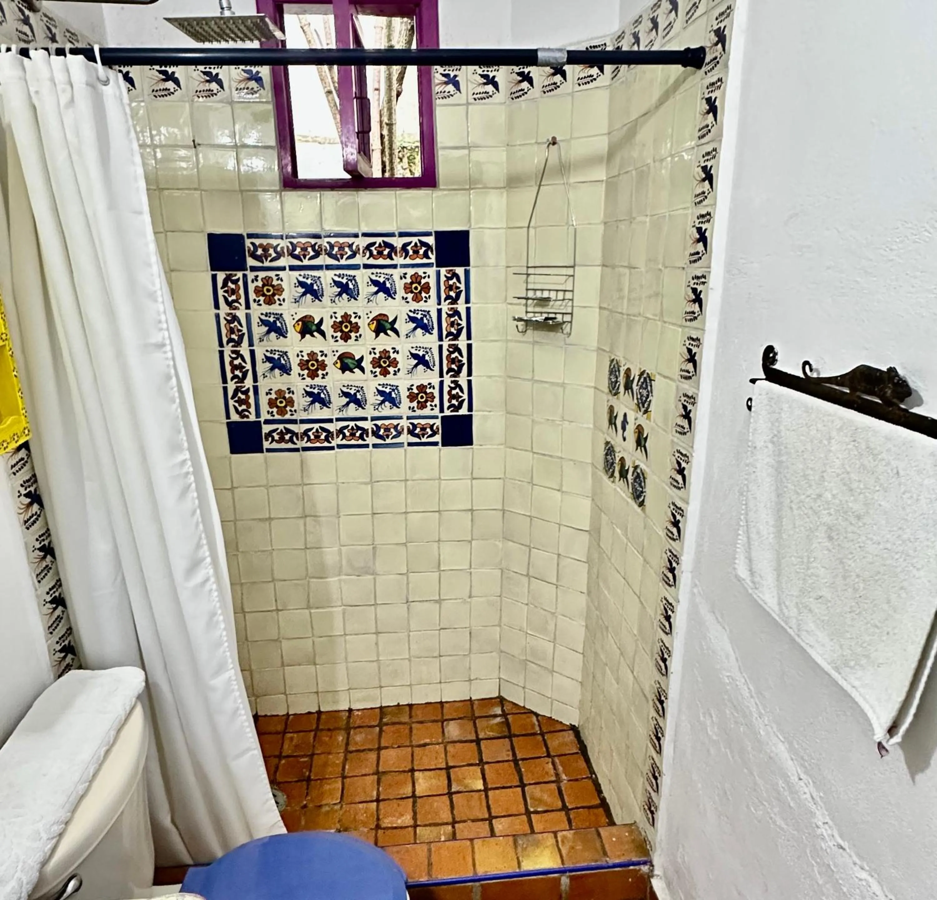 Shower in La Etelvina Suites