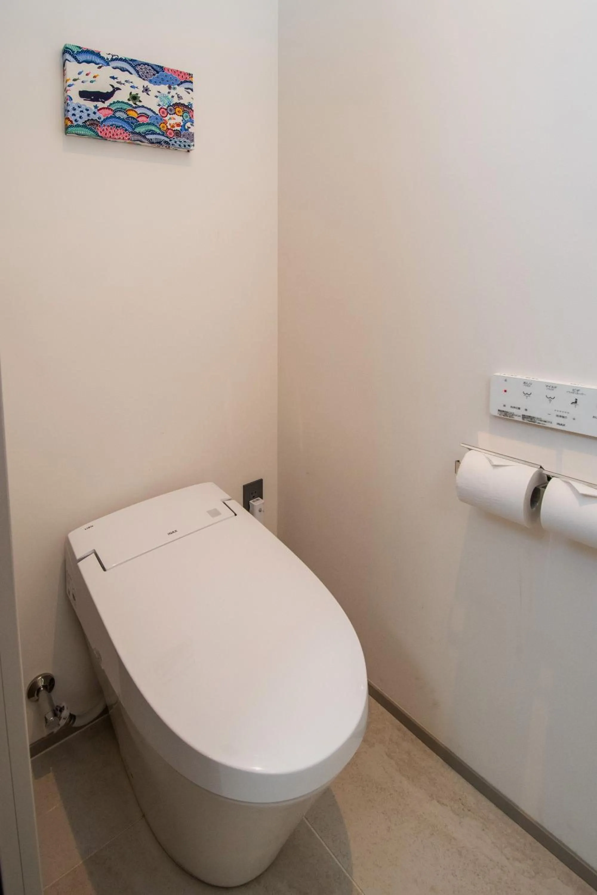 Toilet in pool villa Sanrriott Okinawa Motobu