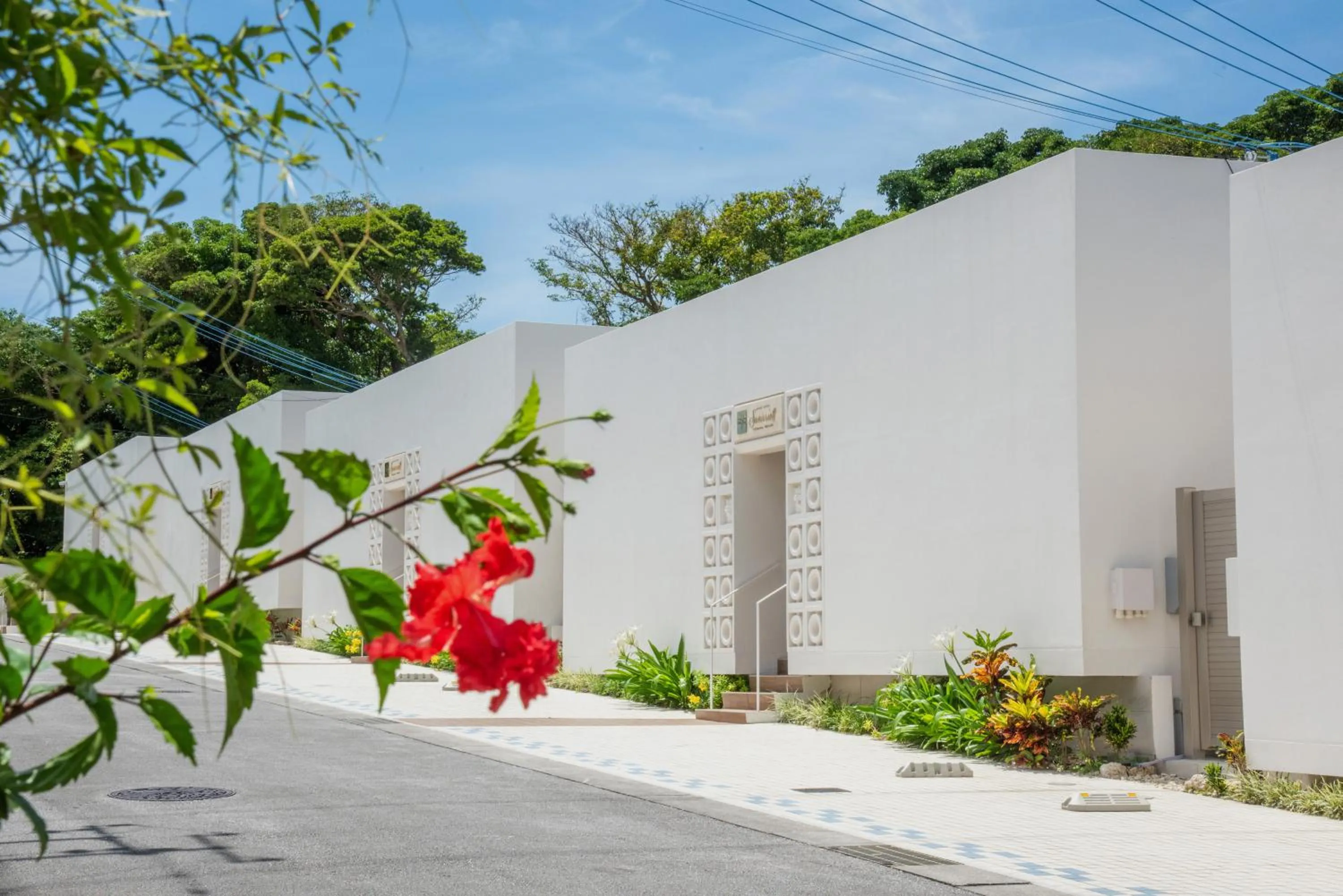 Property building in pool villa Sanrriott Okinawa Motobu