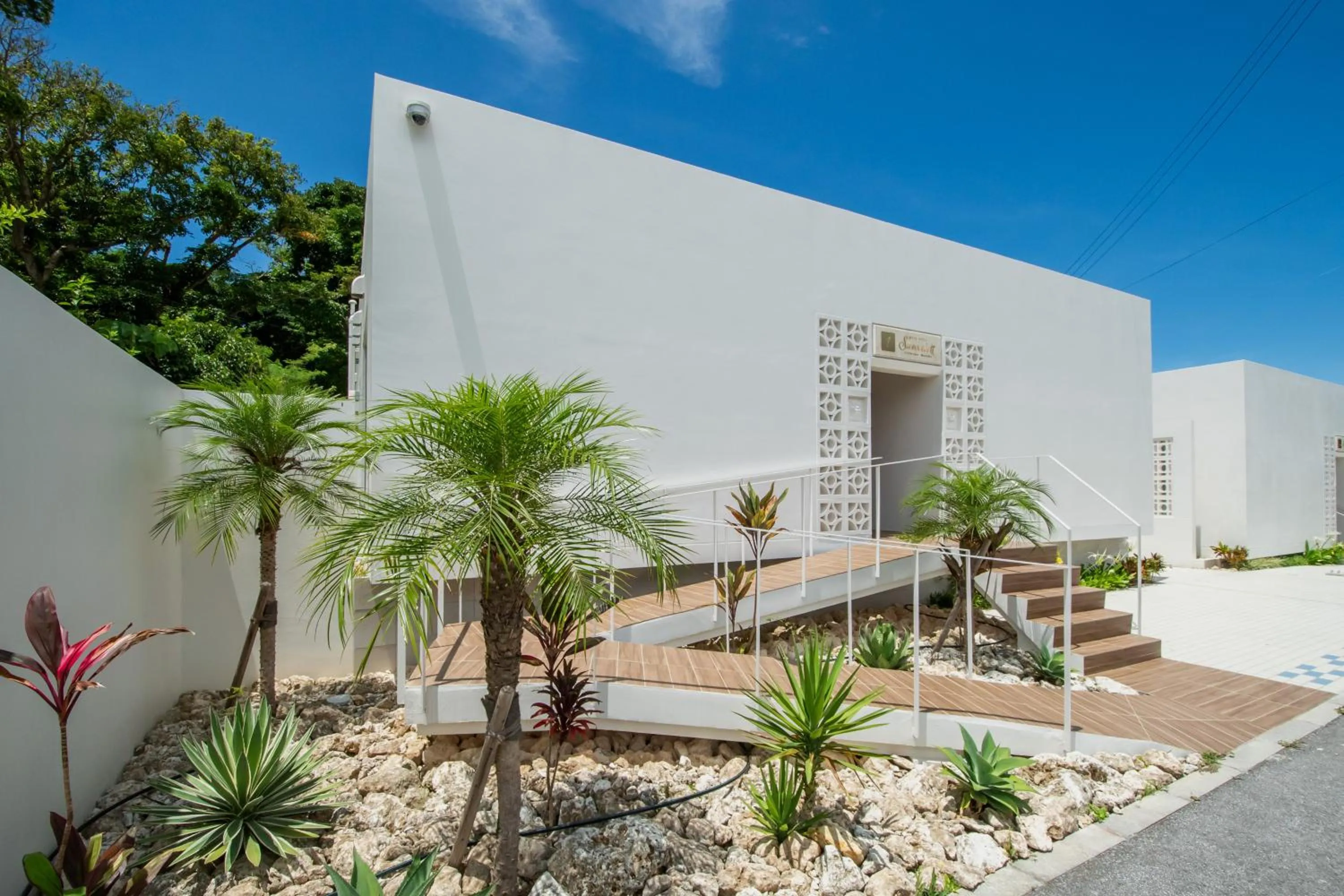 Property building in pool villa Sanrriott Okinawa Motobu
